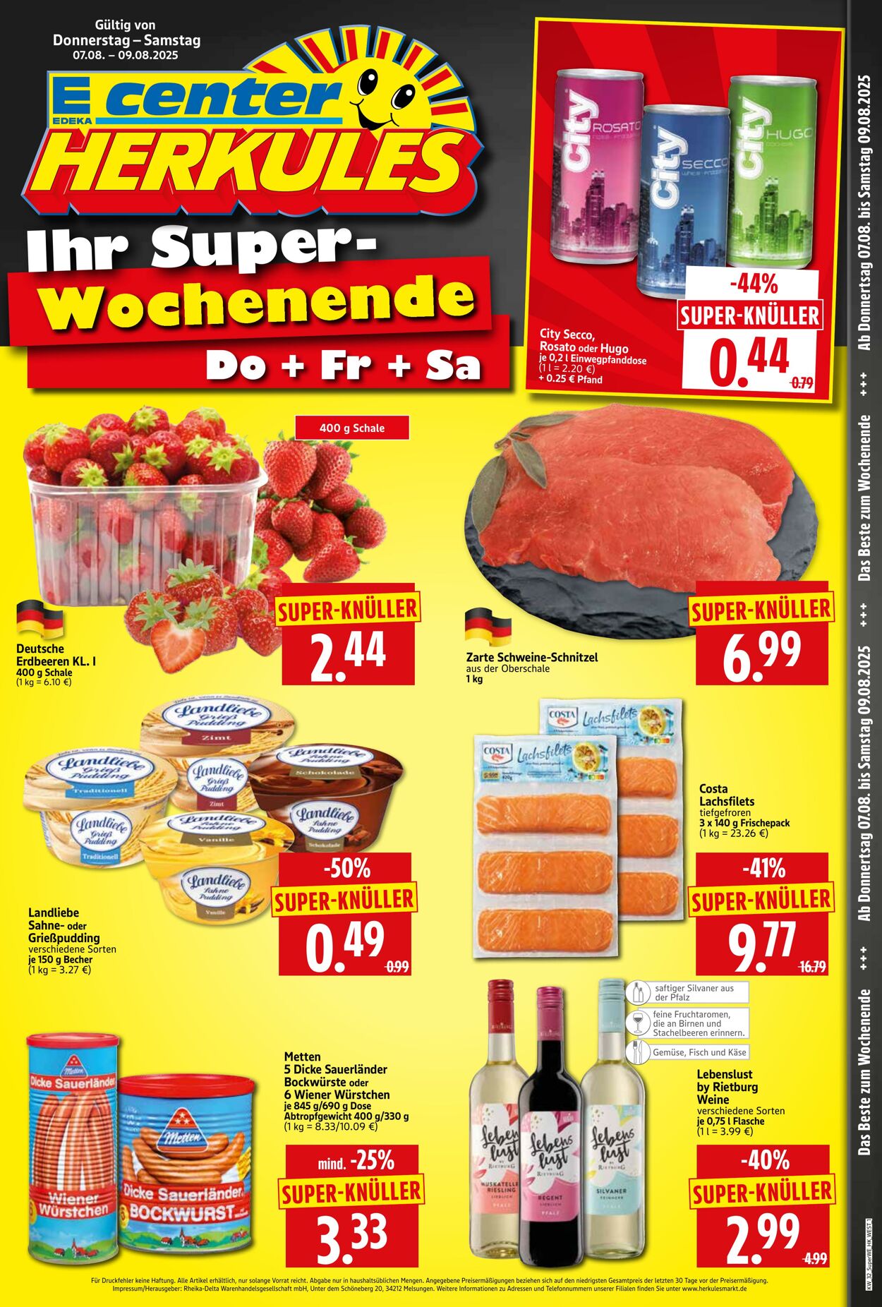 Prospekt Herkules 04.08.2025 - 09.08.2025