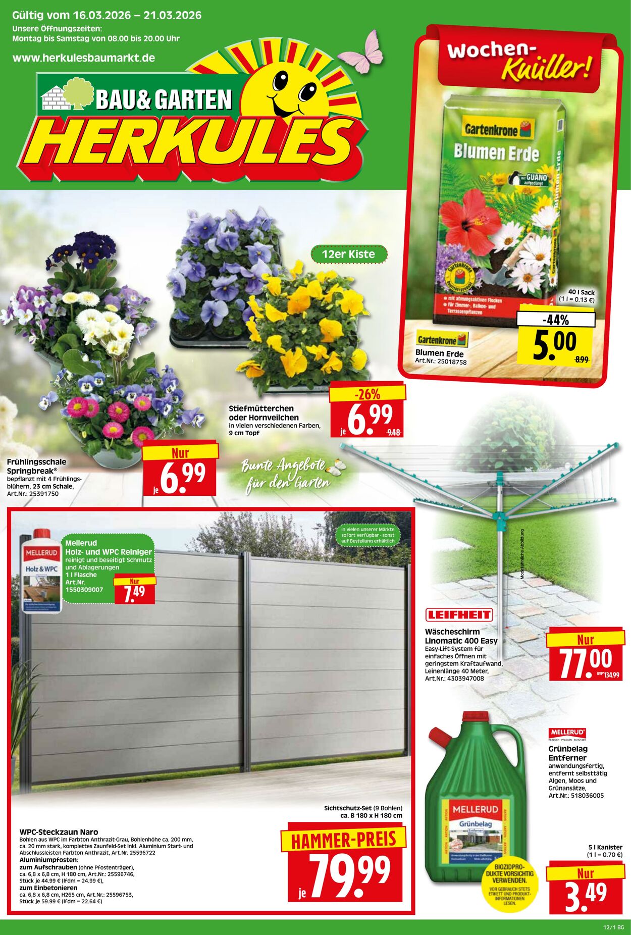 Prospekt Herkules 09.03.2026 - 14.03.2026