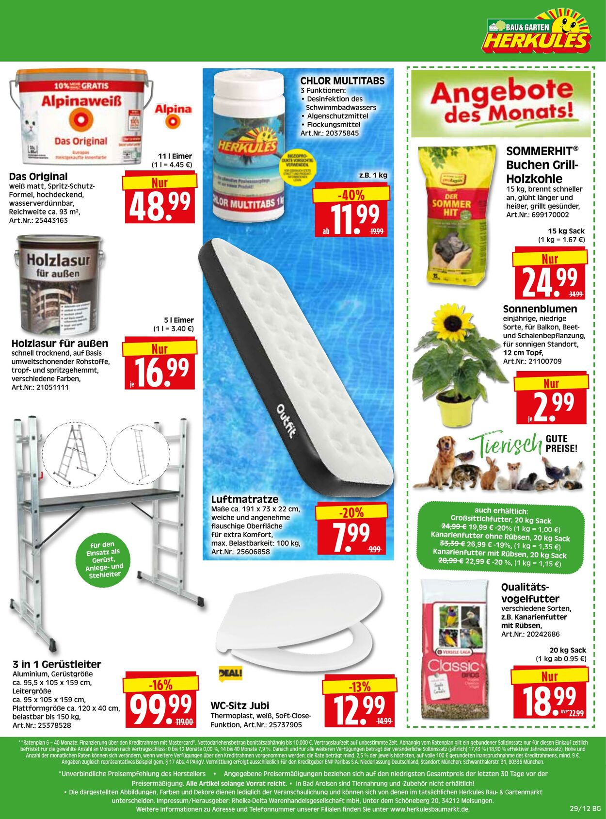 Prospekt Herkules 13.07.2026 - 18.07.2026