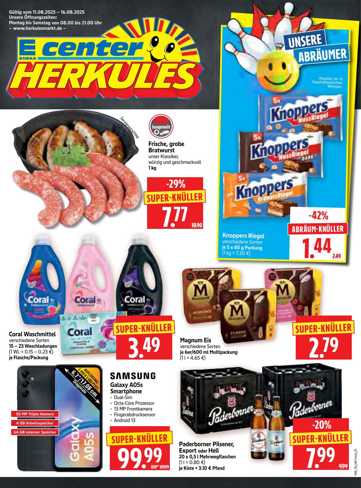 Prospekt Herkules 04.08.2025 - 09.08.2025