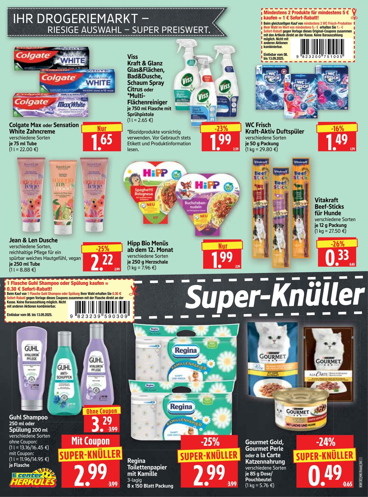 Prospekt Herkules 08.09.2025 - 13.09.2025
