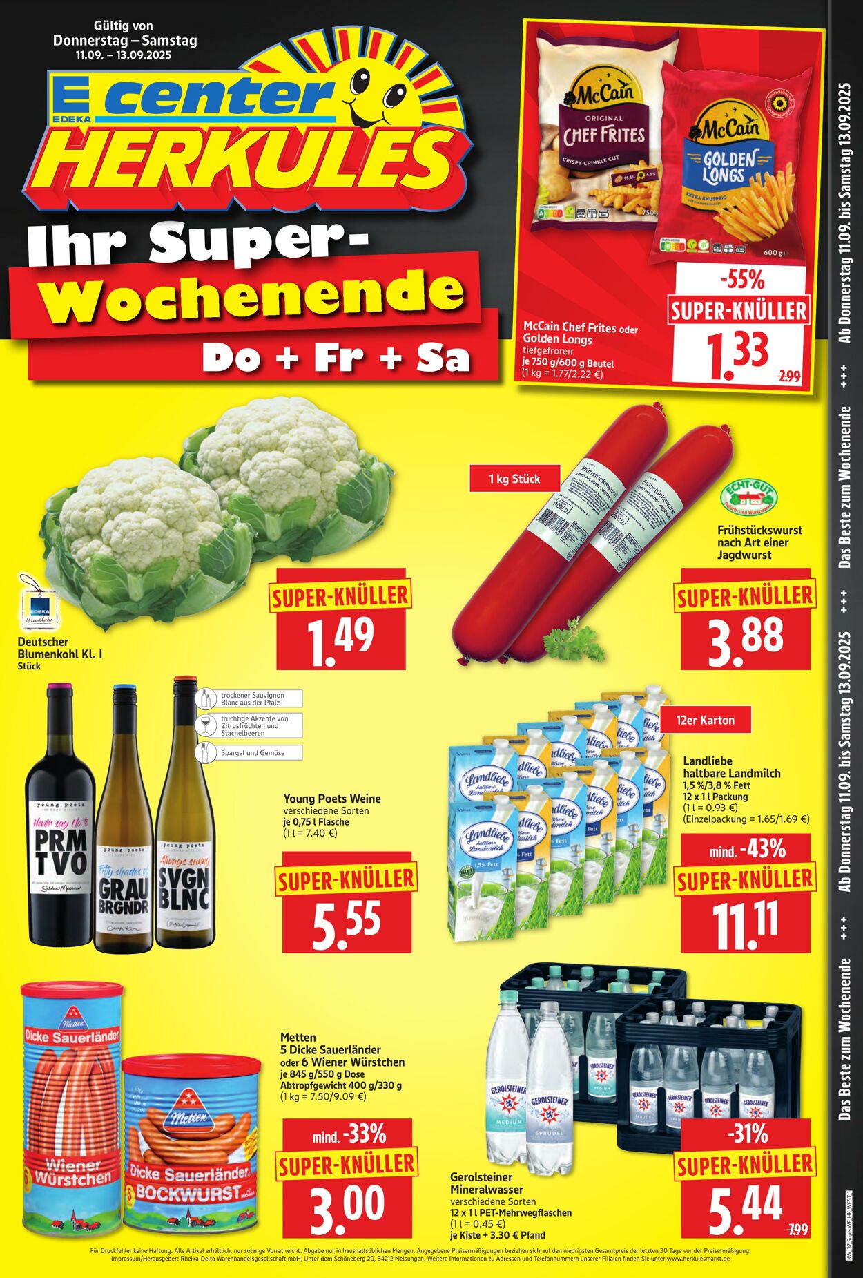 Prospekt Herkules 08.09.2025 - 13.09.2025