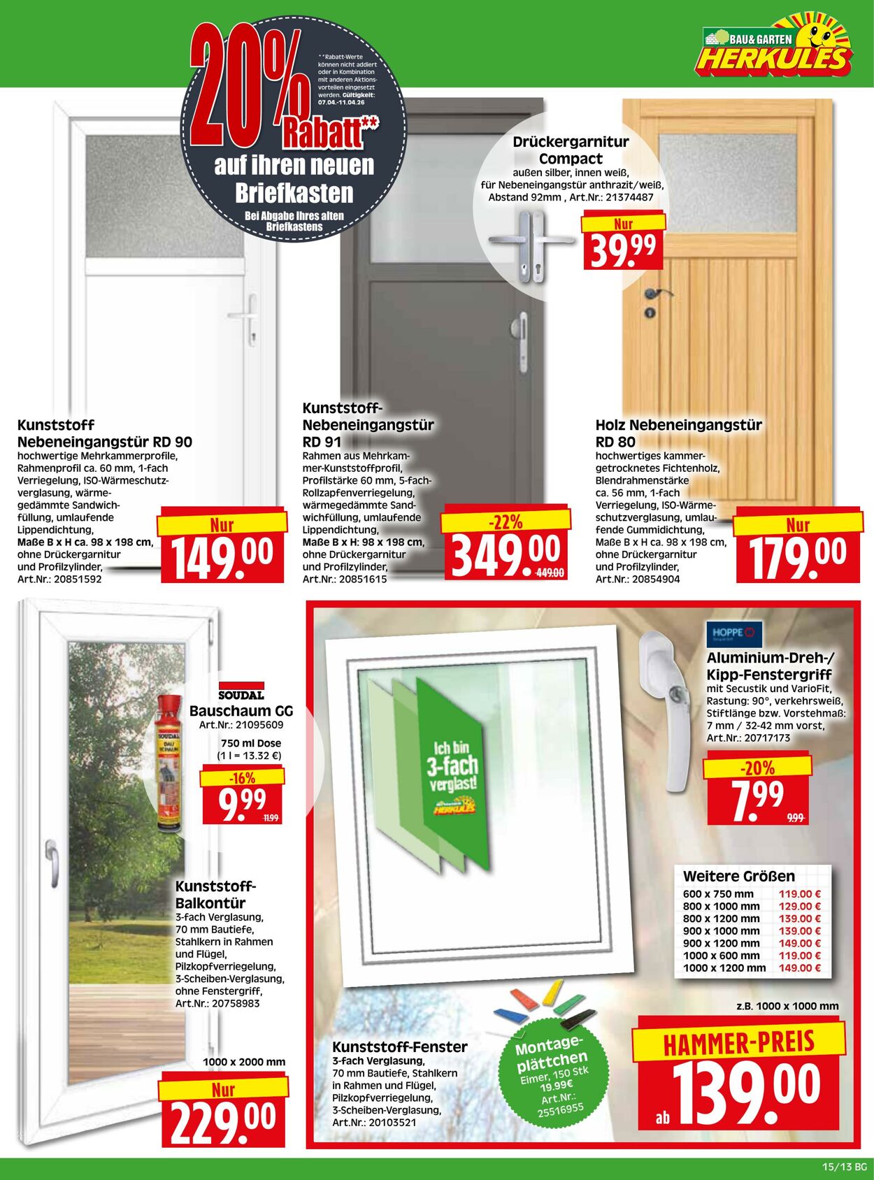 Prospekt Herkules 30.03.2026 - 04.04.2026