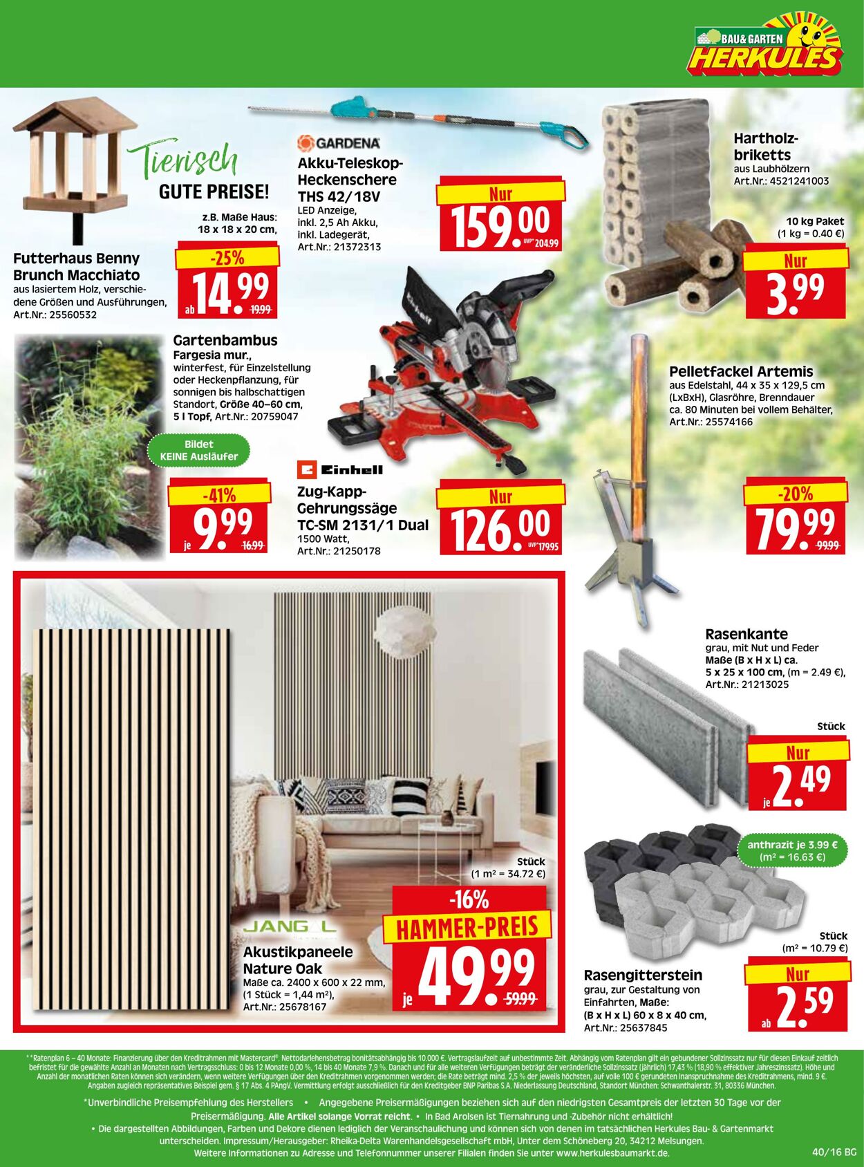 Prospekt Herkules 29.09.2025 - 04.10.2025