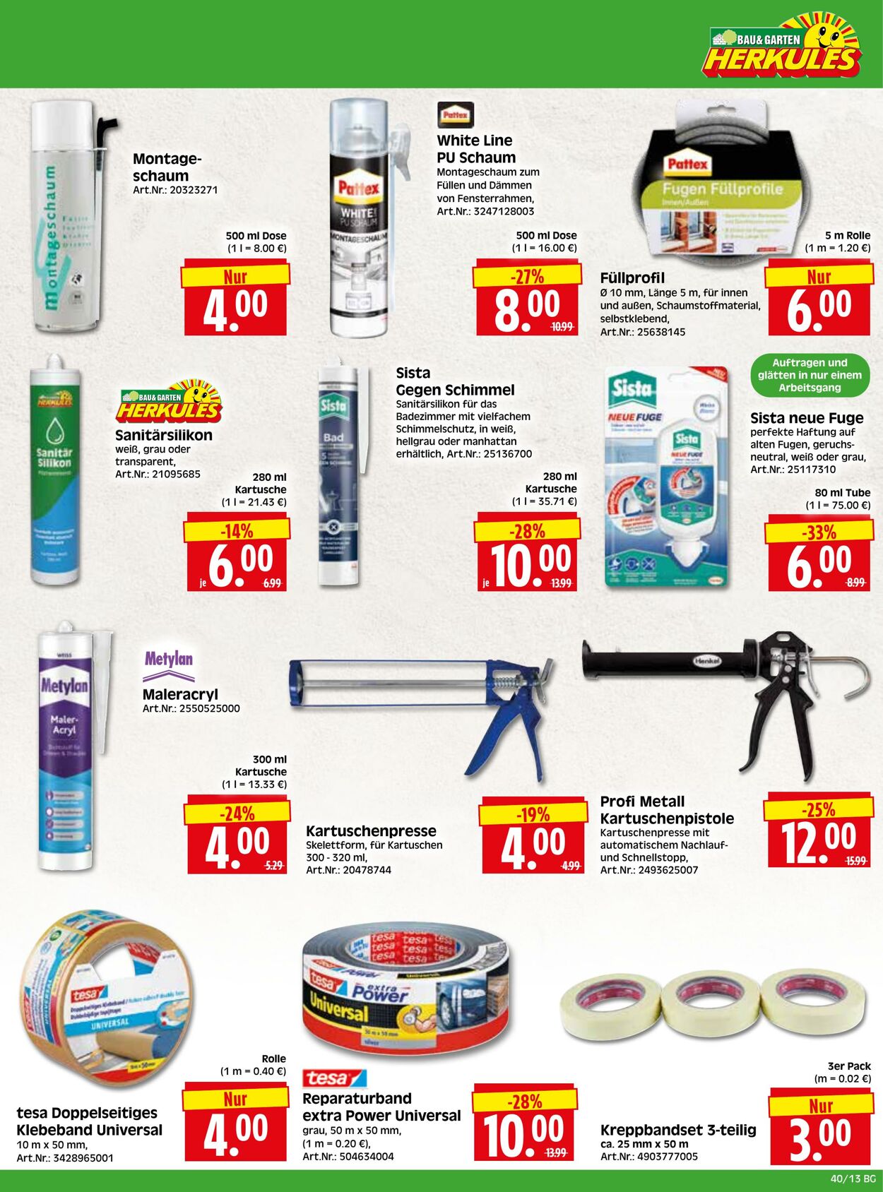 Prospekt Herkules 29.09.2025 - 04.10.2025