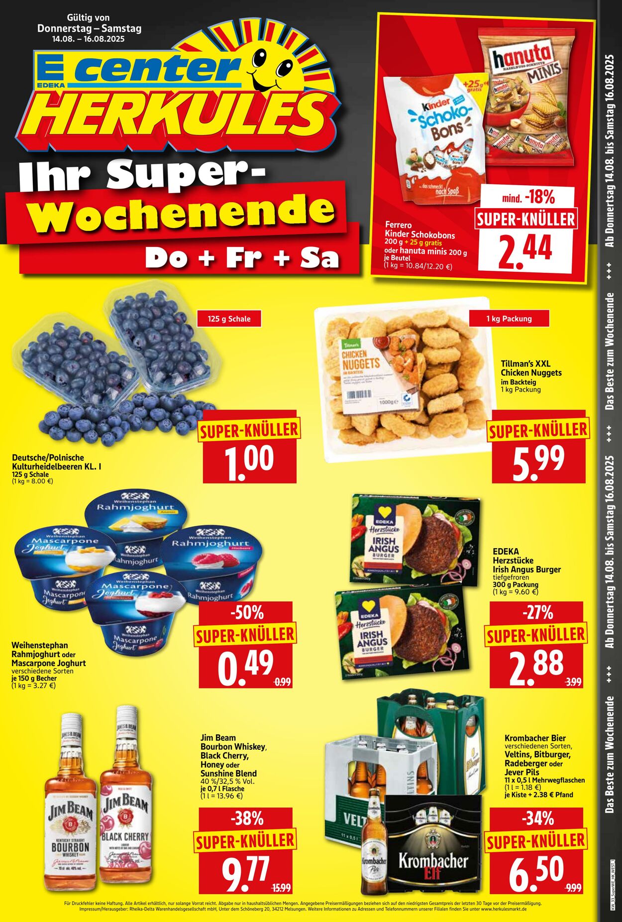 Prospekt Herkules 04.08.2025 - 09.08.2025