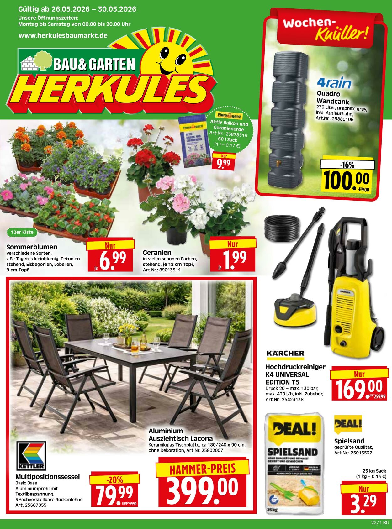 Prospekt Herkules 18.05.2026 - 23.05.2026