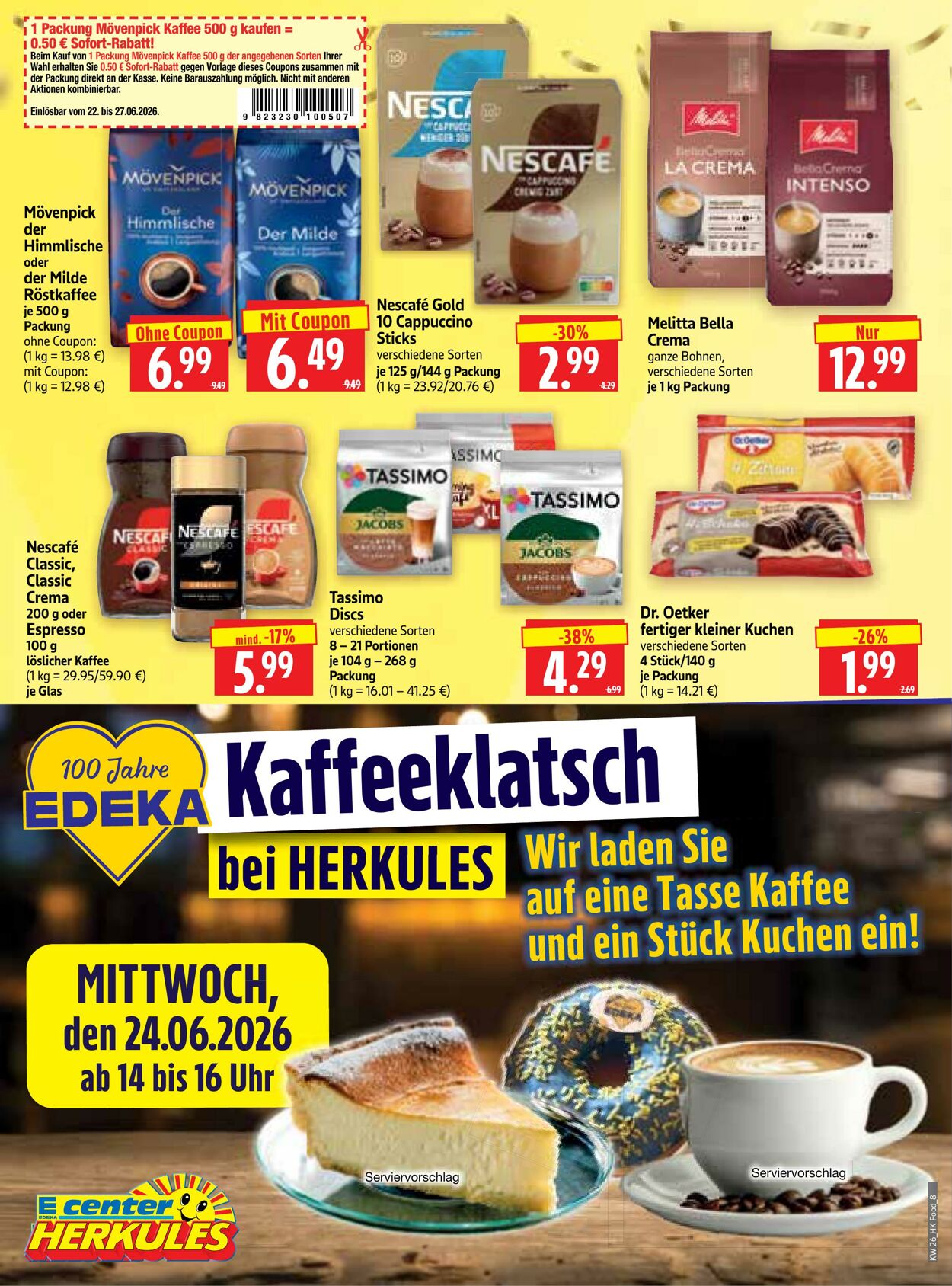 Prospekt Herkules 15.06.2026 - 20.06.2026