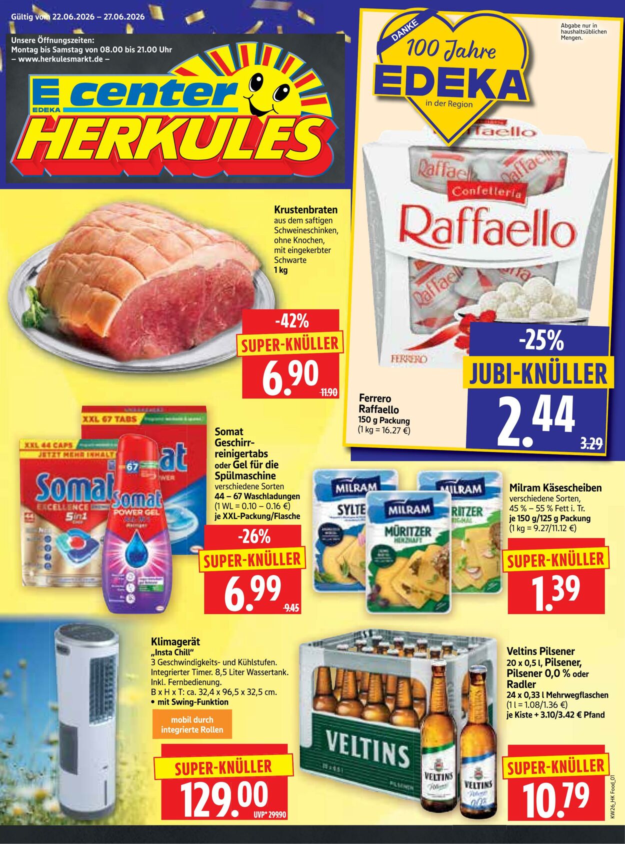 Prospekt Herkules 15.06.2026 - 20.06.2026