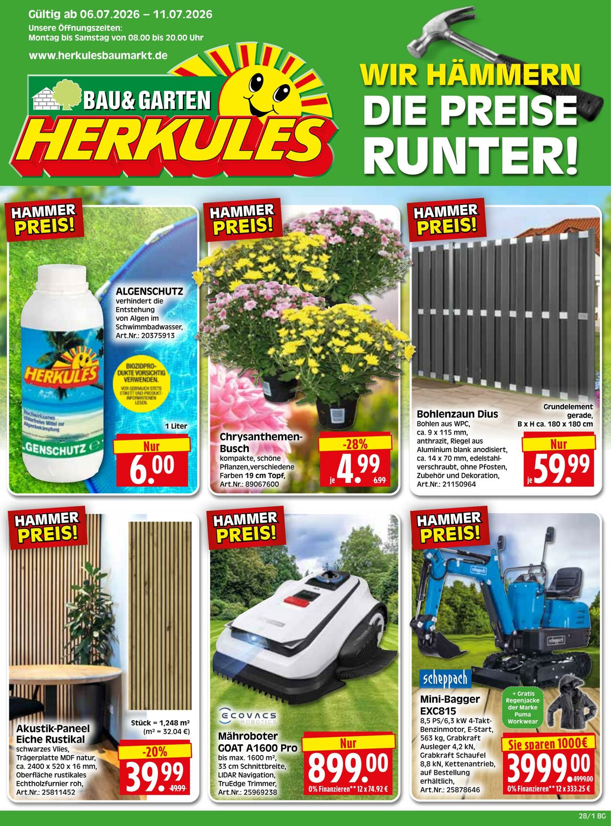 Prospekt Herkules 29.06.2026 - 04.07.2026