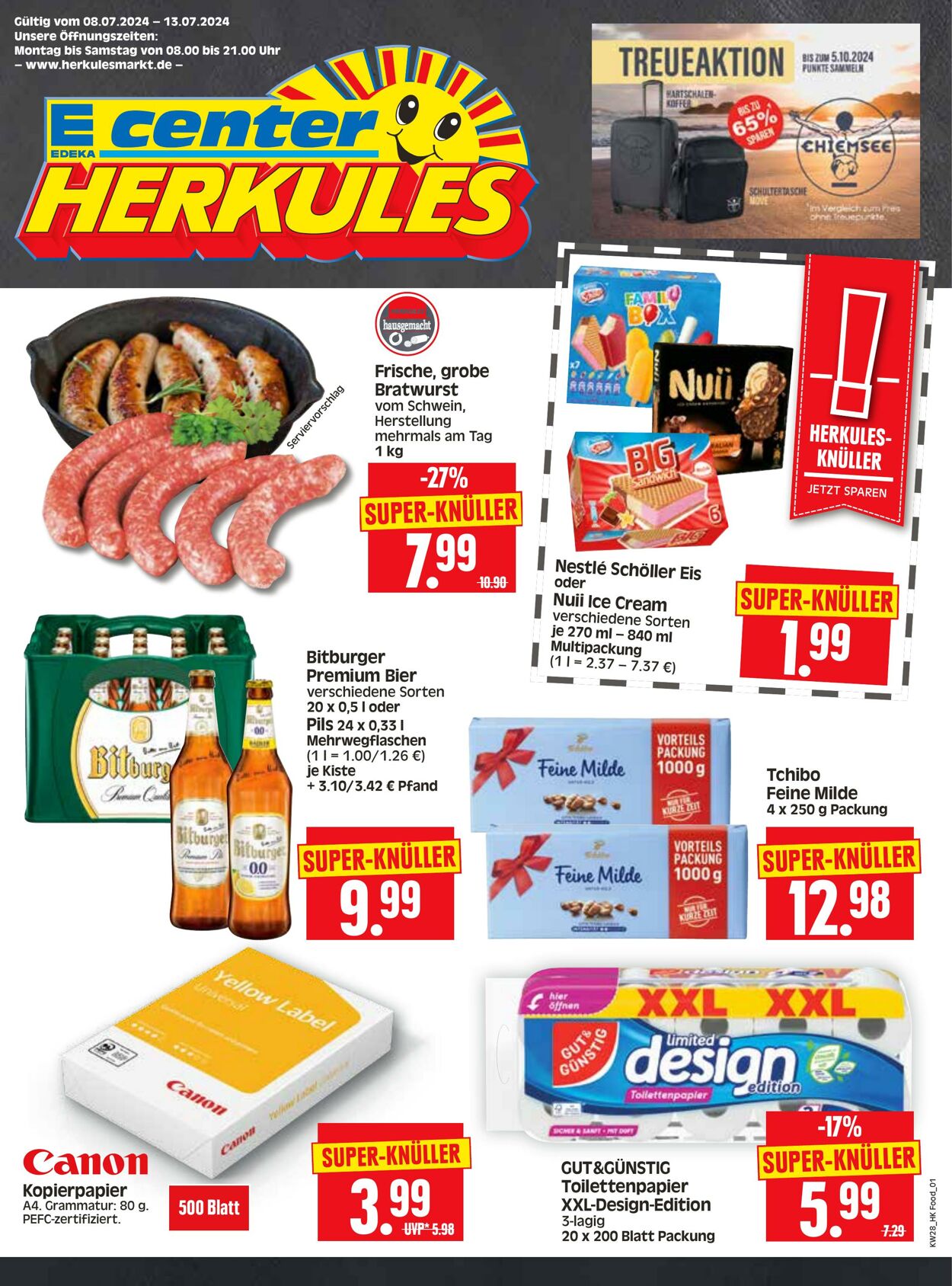 Prospekt Herkules 08.07.2024 - 13.07.2024