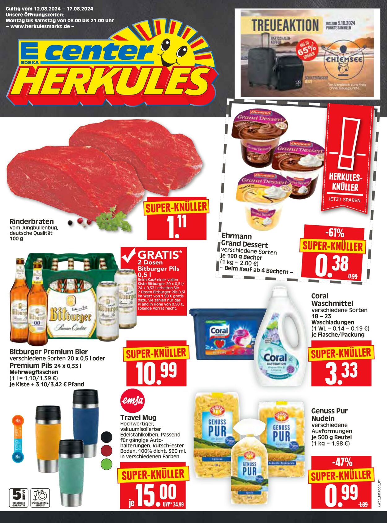 Prospekt Herkules 12.08.2024 - 17.08.2024