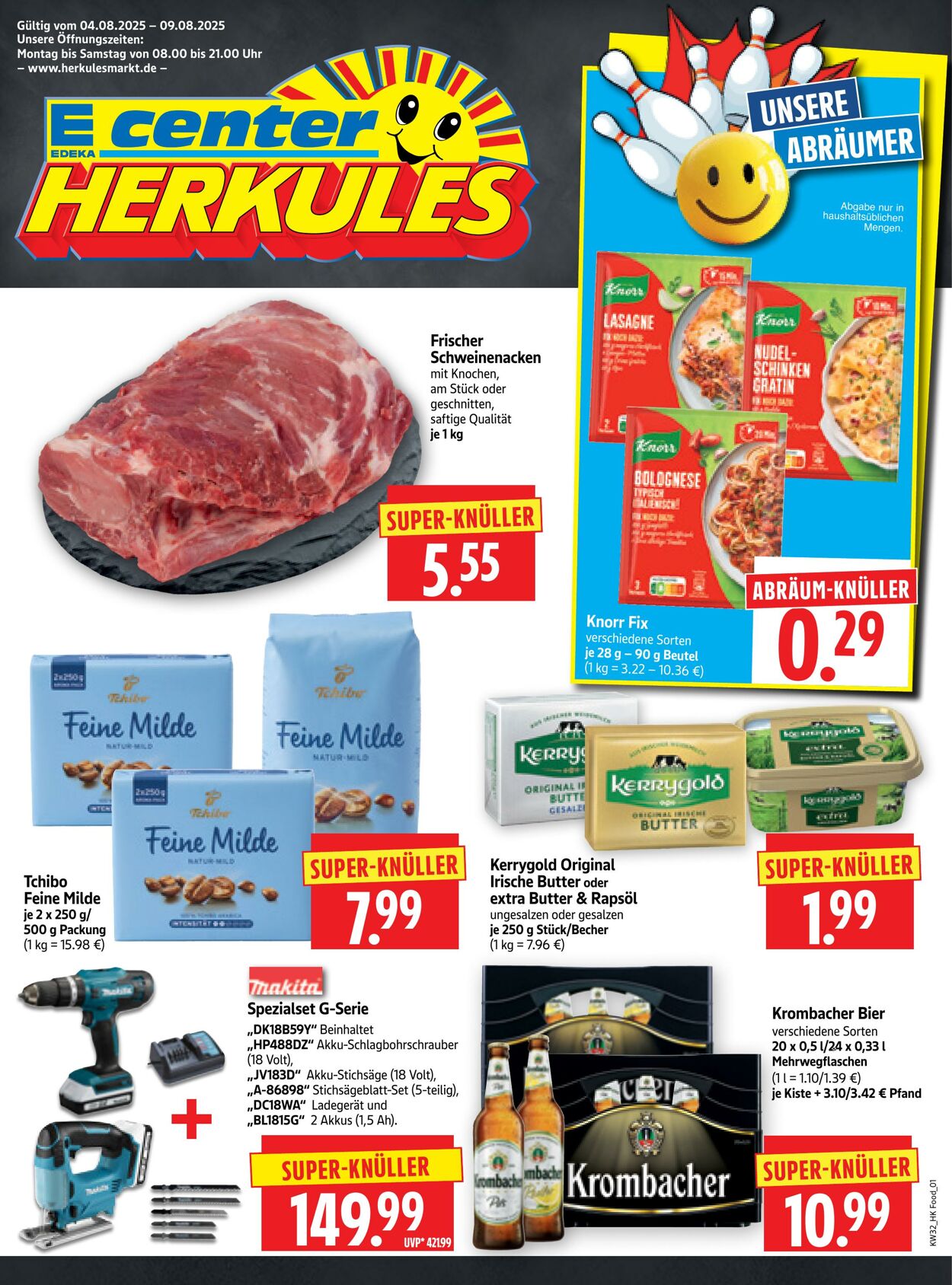 Prospekt Herkules 04.08.2025 - 09.08.2025