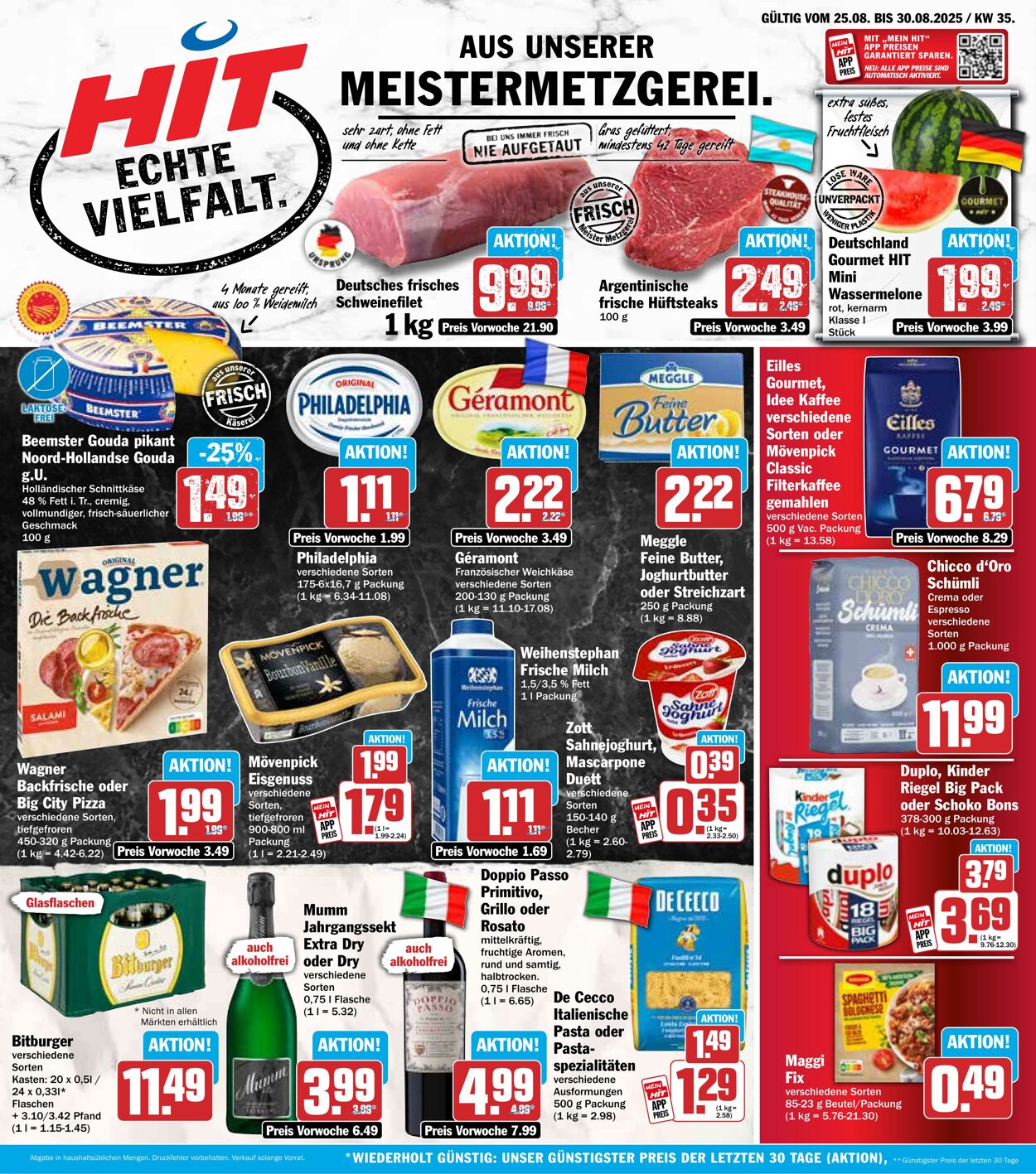 Prospekt Hit 25.08.2025 - 30.08.2025