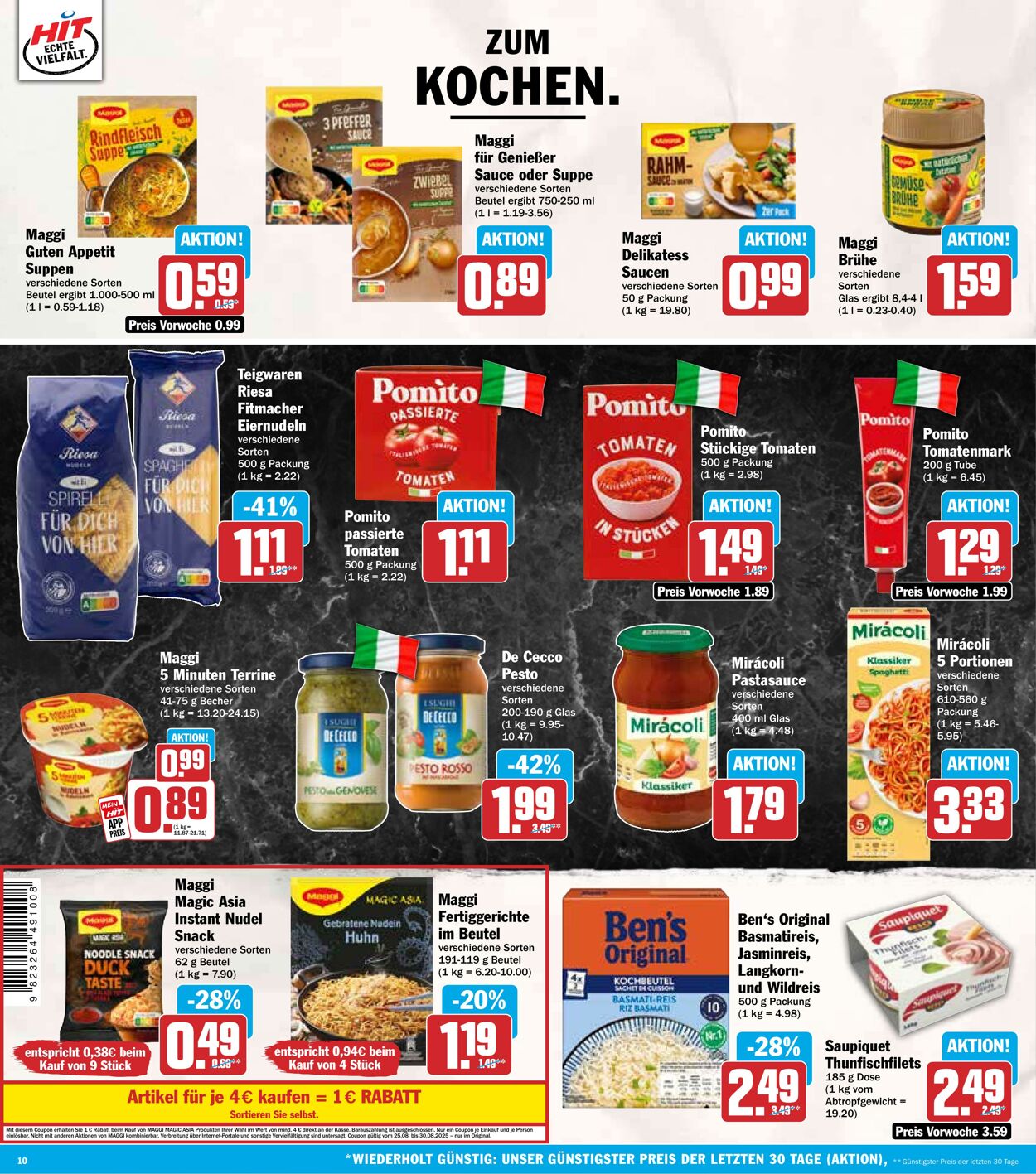 Prospekt Hit 25.08.2025 - 30.08.2025