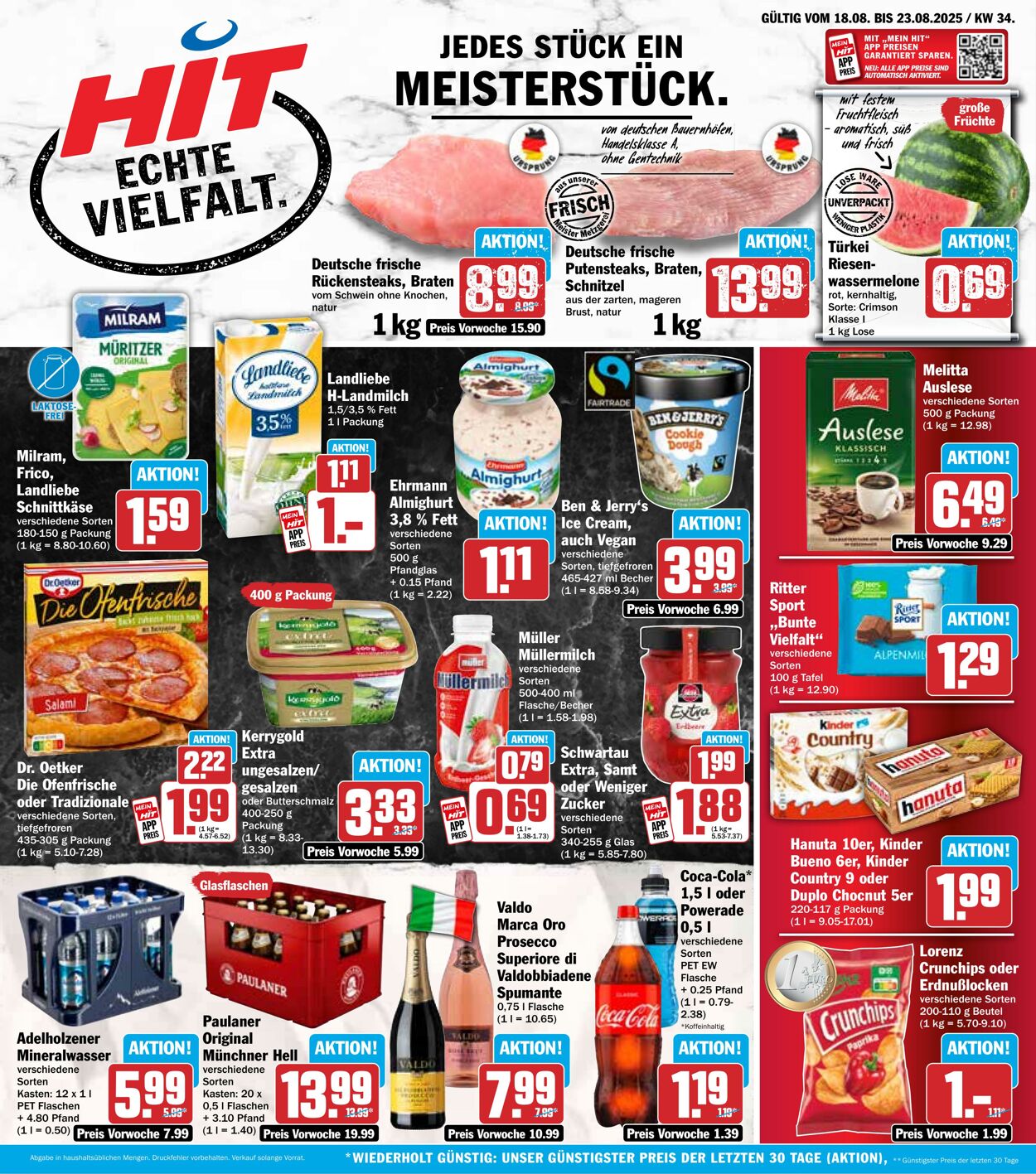 Prospekt Hit 18.08.2025 - 23.08.2025