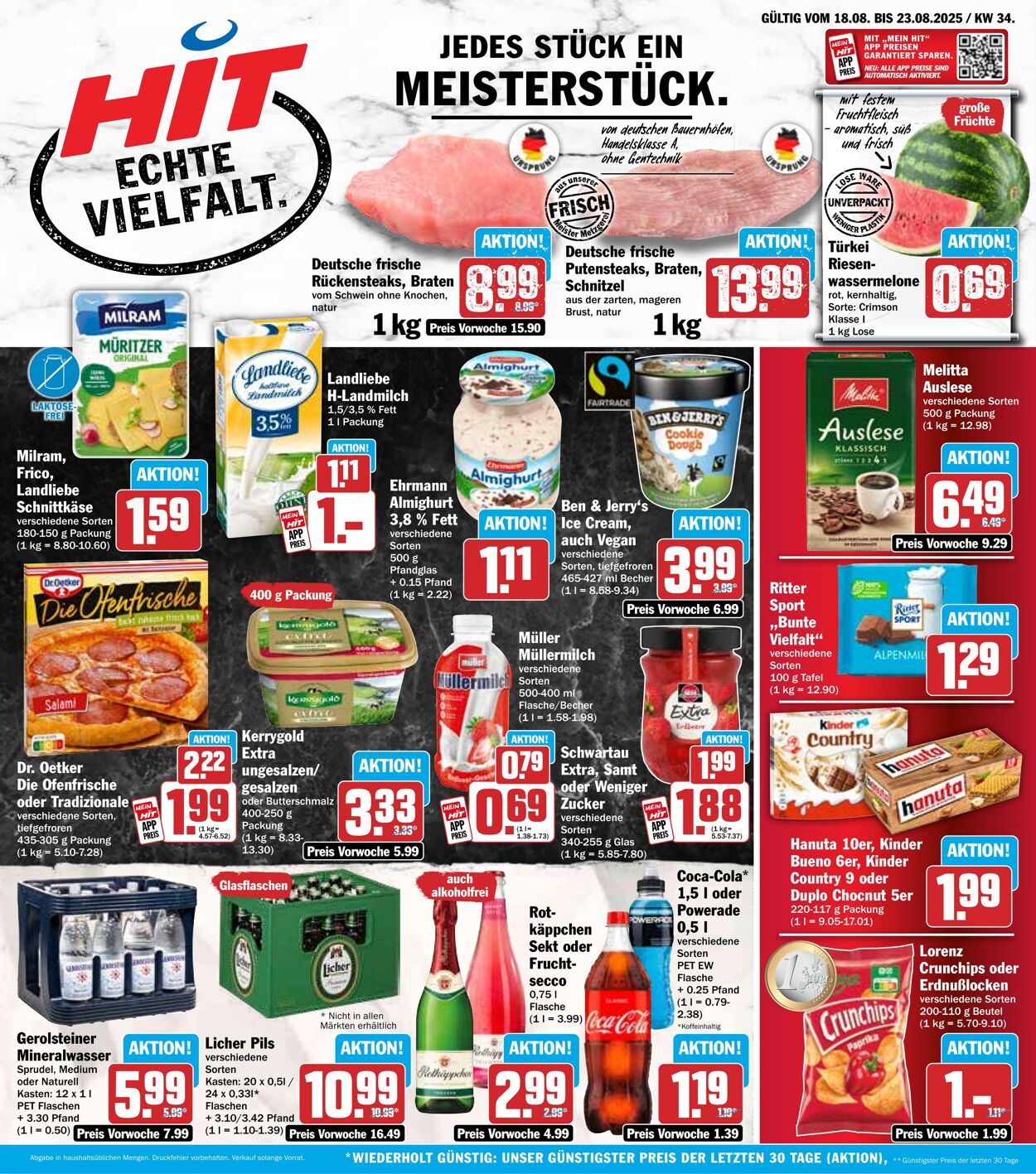 Prospekt Hit 18.08.2025 - 23.08.2025