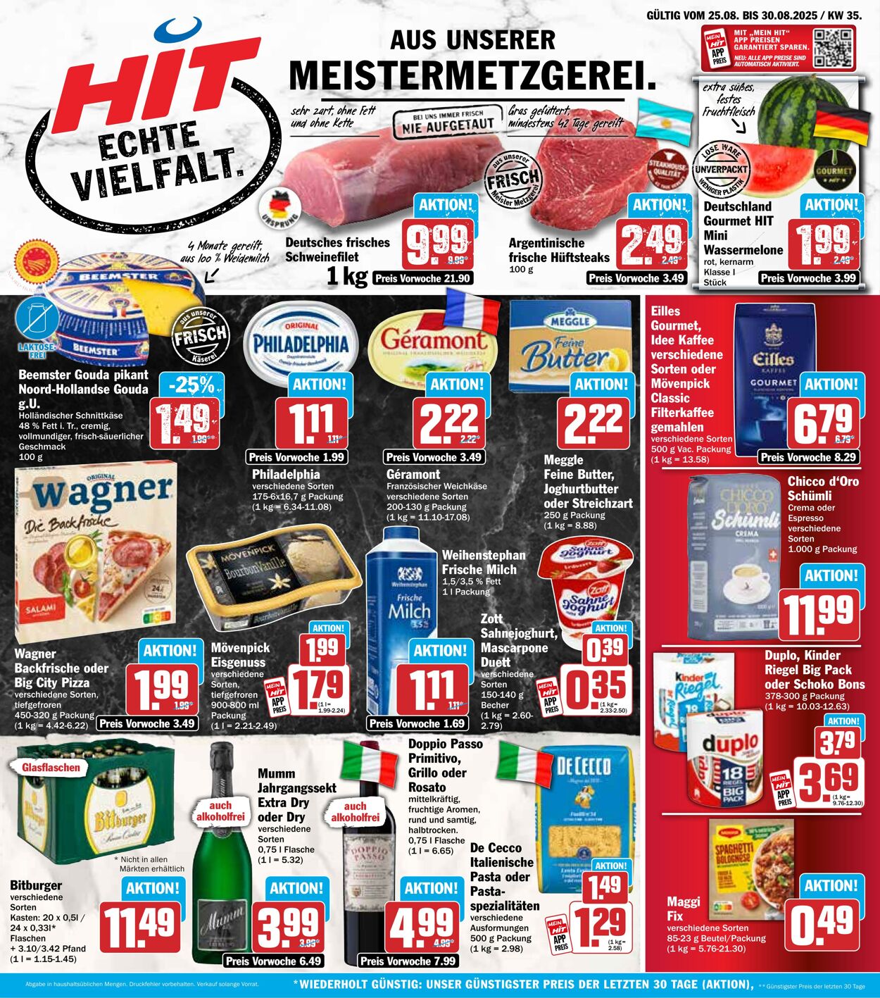 Prospekt Hit 25.08.2025 - 30.08.2025