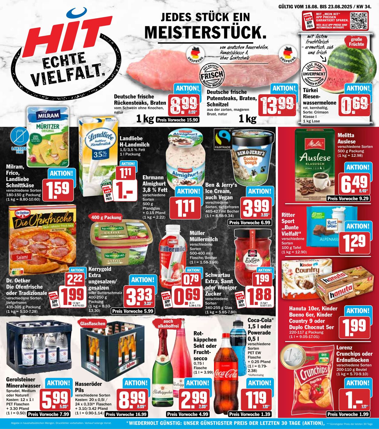 Prospekt Hit 18.08.2025 - 23.08.2025
