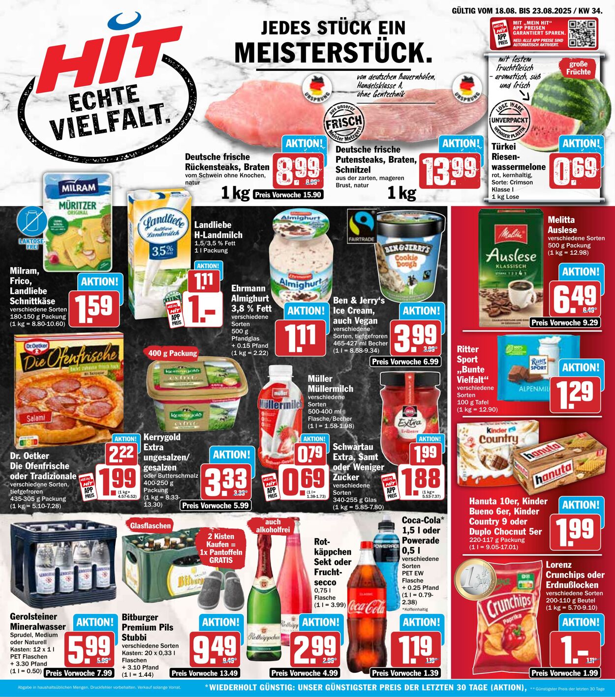 Prospekt Hit 18.08.2025 - 23.08.2025
