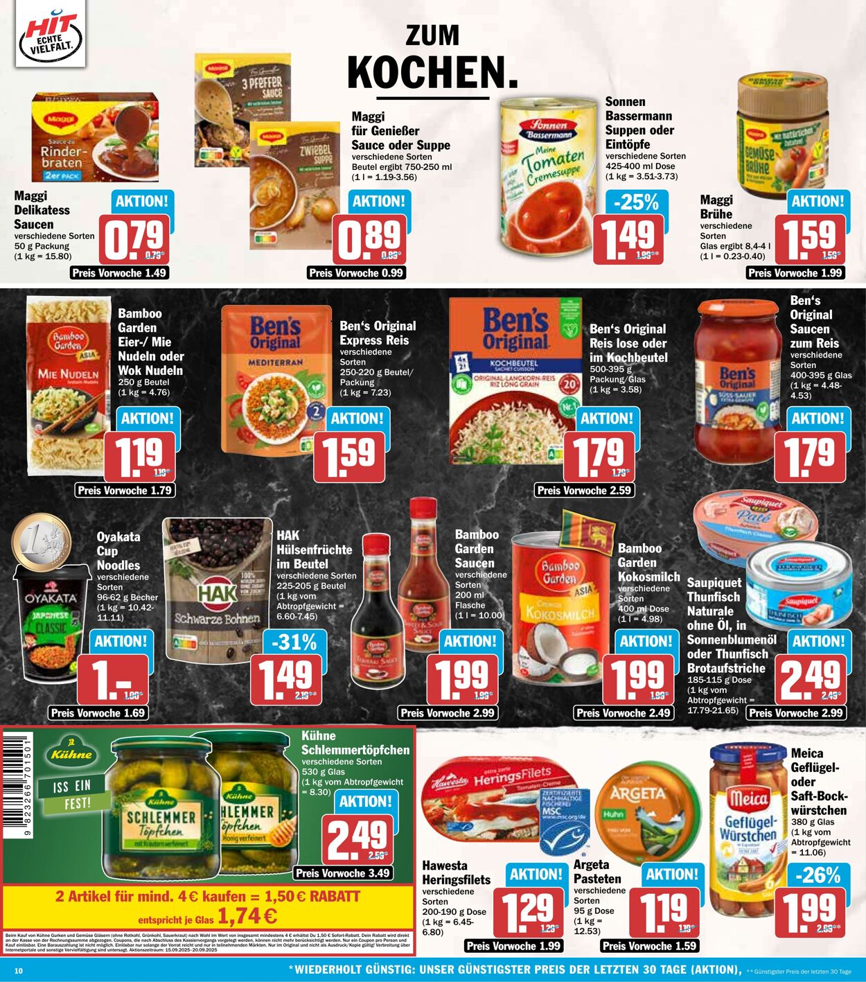 Prospekt Hit 15.09.2025 - 20.09.2025