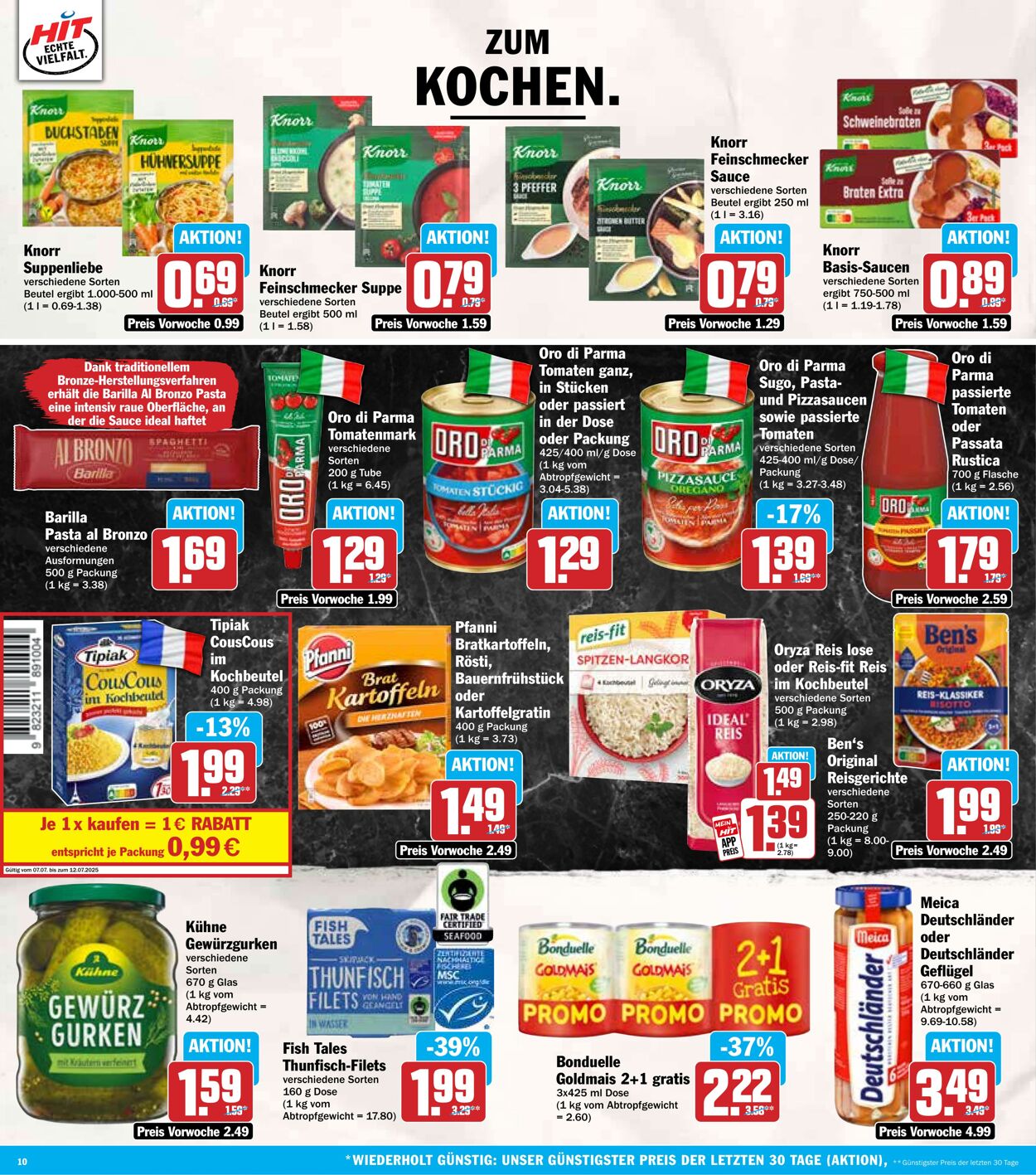 Prospekt Hit 07.07.2025 - 12.07.2025