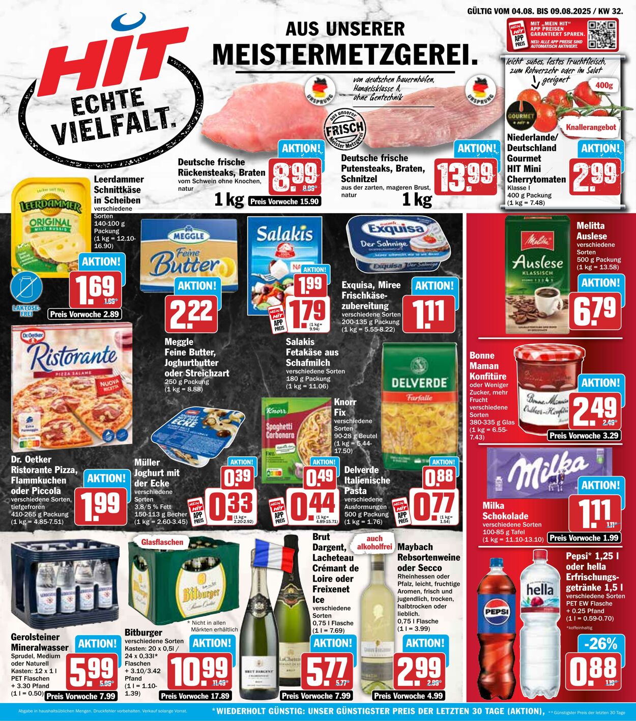 Prospekt Hit 04.08.2025 - 09.08.2025