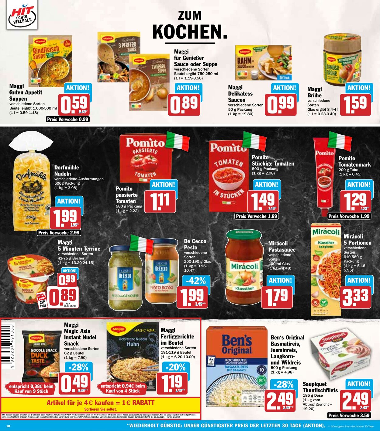 Prospekt Hit 25.08.2025 - 30.08.2025