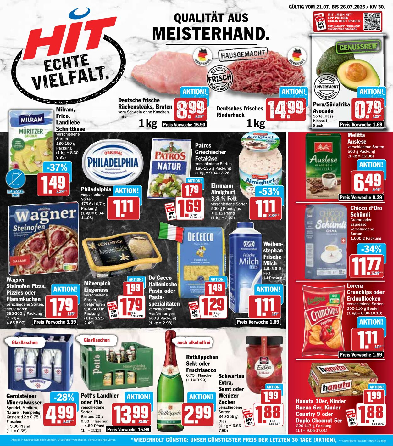 Prospekt Hit 21.07.2025 - 26.07.2025