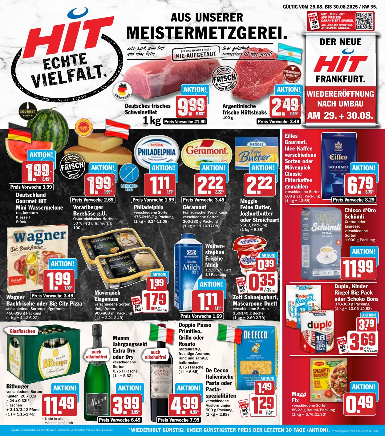 Prospekt Hit 25.08.2025 - 30.08.2025