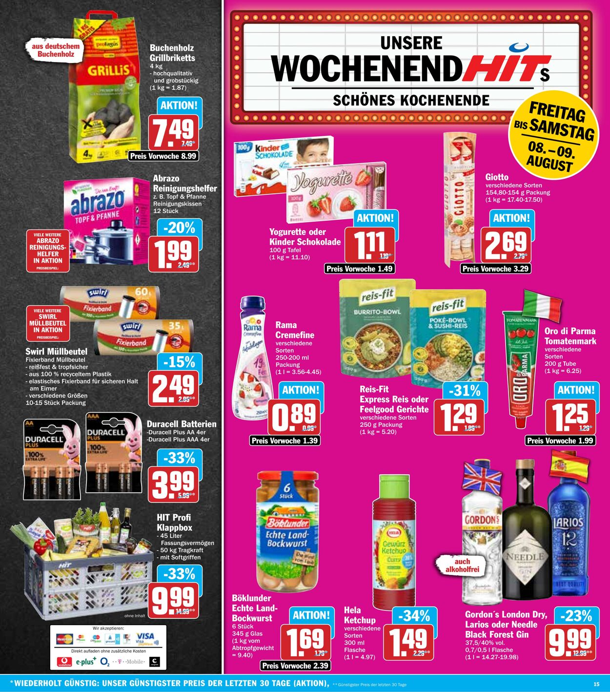 Prospekt Hit 04.08.2025 - 09.08.2025