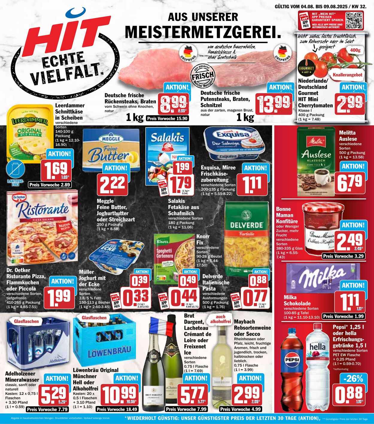 Prospekt Hit 04.08.2025 - 09.08.2025