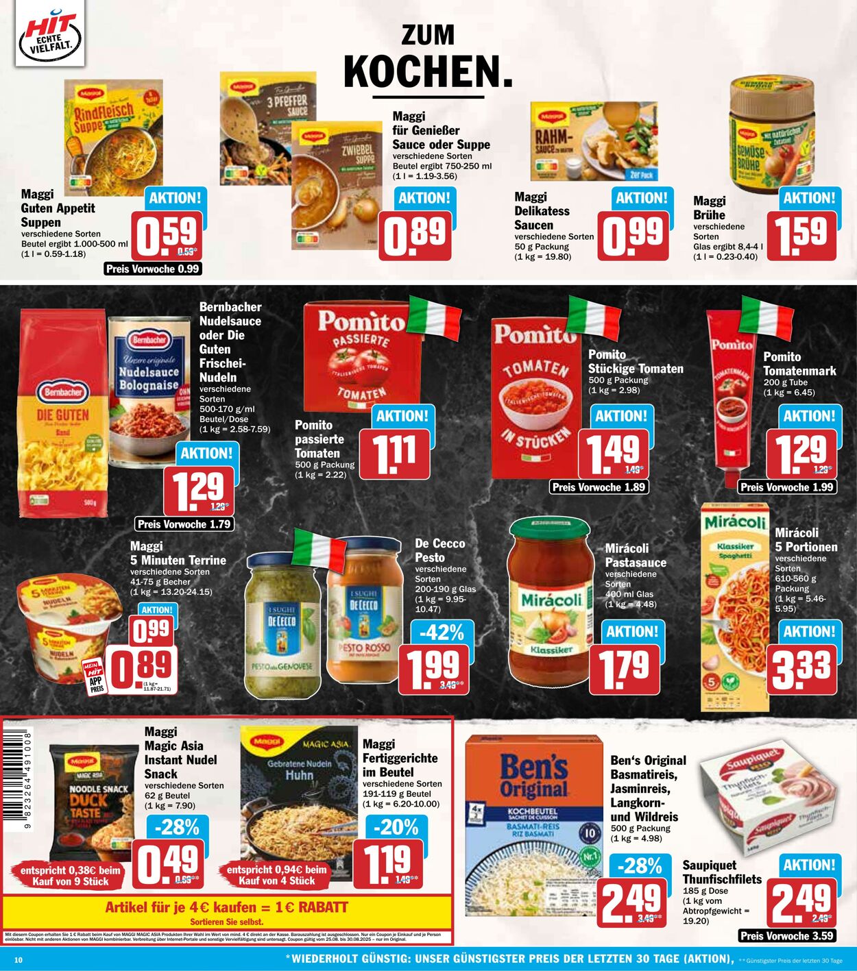 Prospekt Hit 25.08.2025 - 30.08.2025
