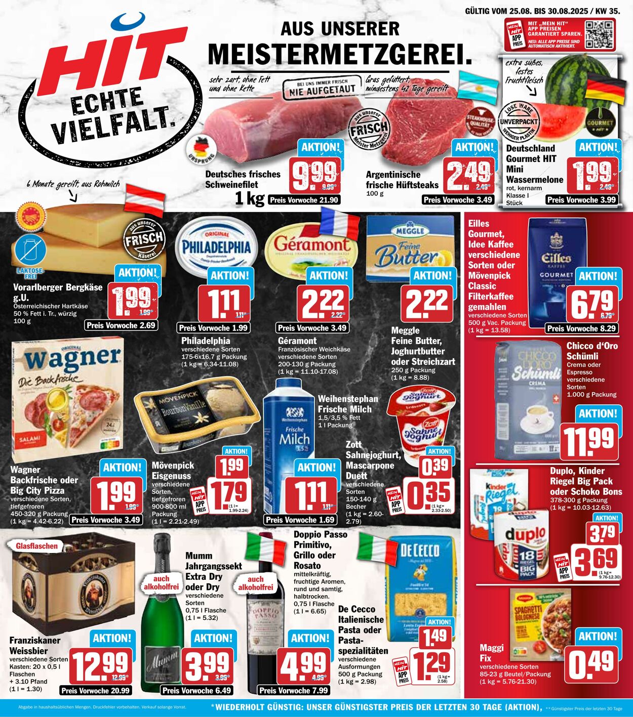 Prospekt Hit 25.08.2025 - 30.08.2025