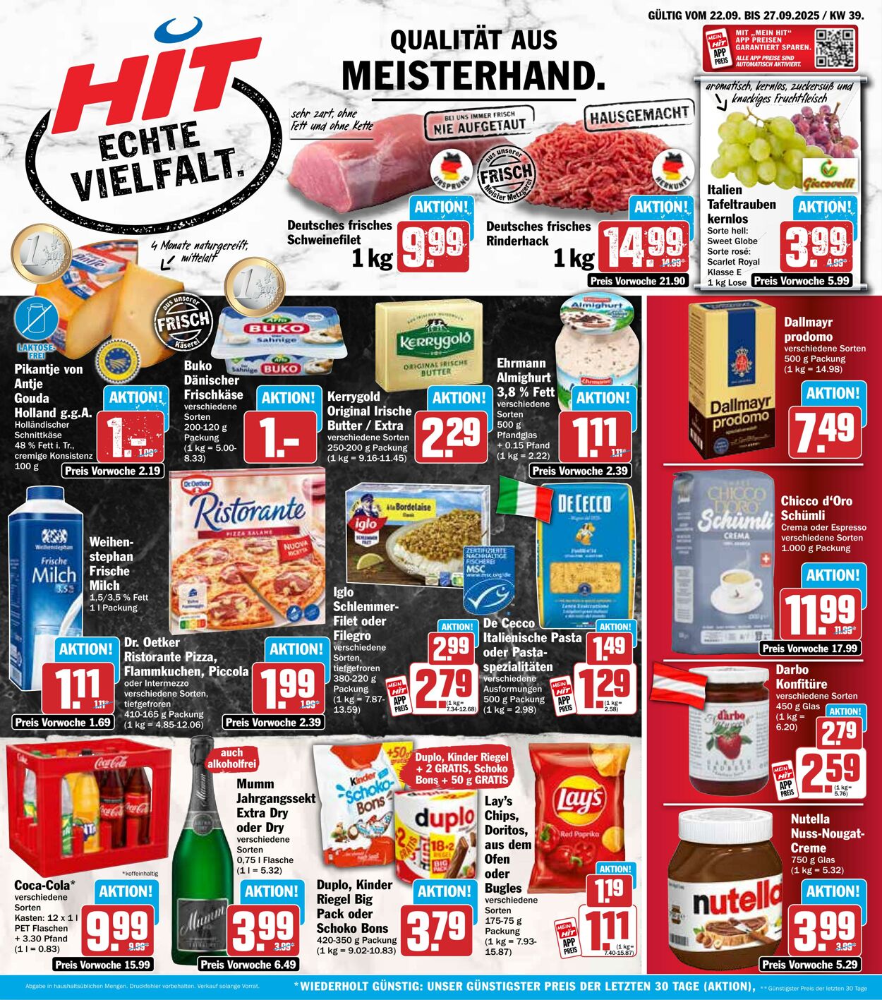 Prospekt Hit 22.09.2025 - 27.09.2025