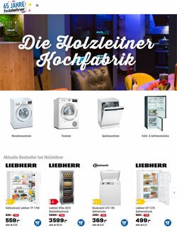 Prospekt Holzleitner Elektrogeräte 25.07.2022 - 31.07.2022
