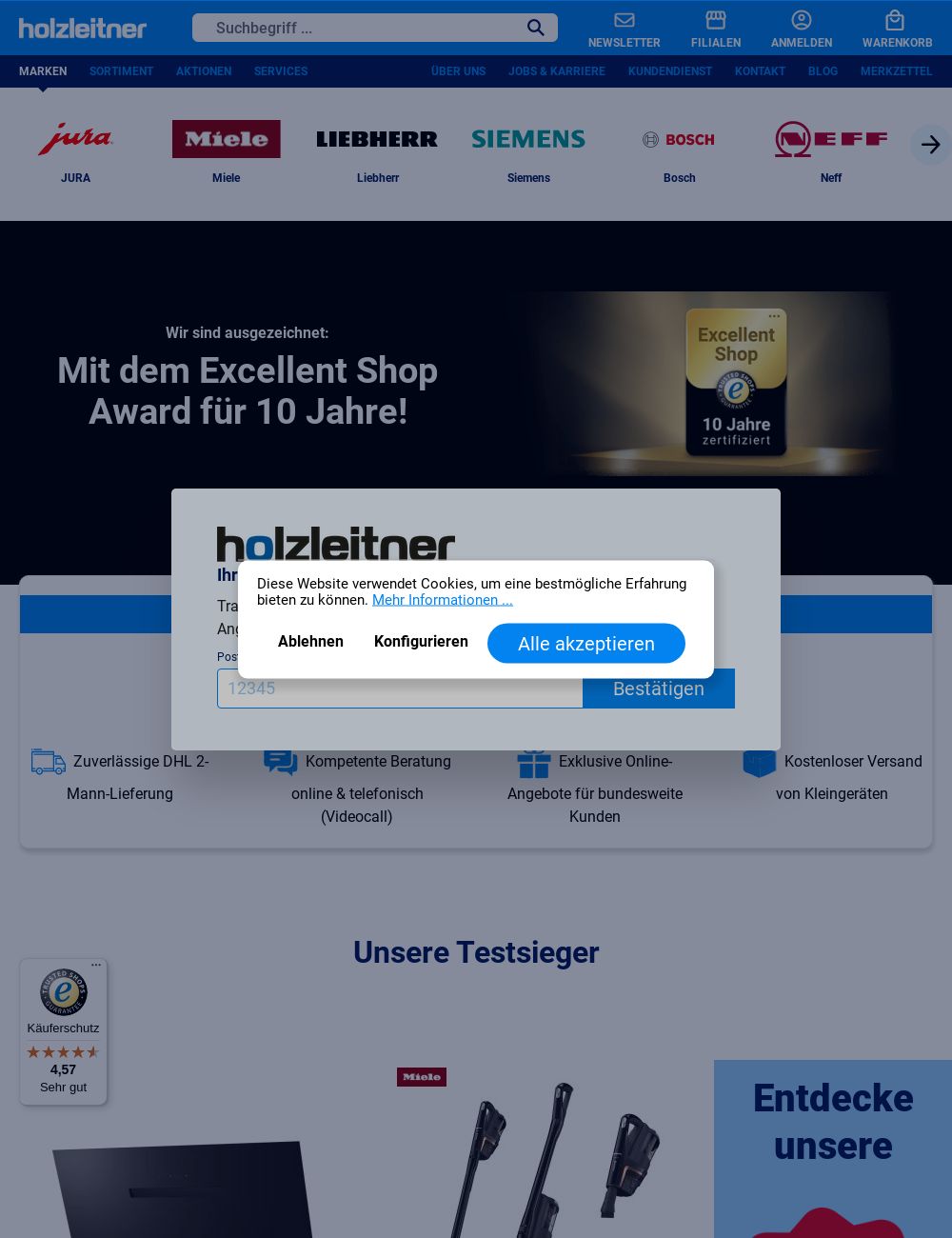 Prospekt Holzleitner Elektrogeräte 22.12.2025 - 28.12.2025