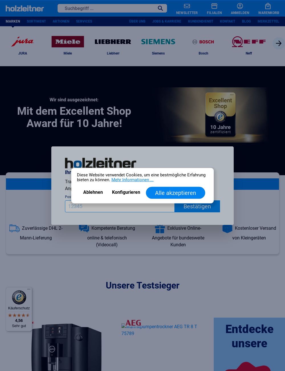 Prospekt Holzleitner Elektrogeräte 29.12.2025 - 04.01.2026