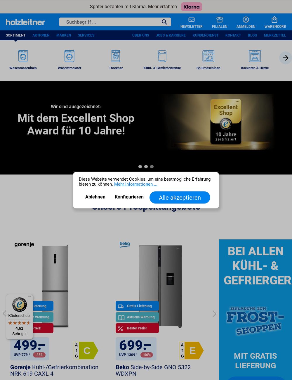 Prospekt Holzleitner Elektrogeräte 04.08.2025 - 10.08.2025