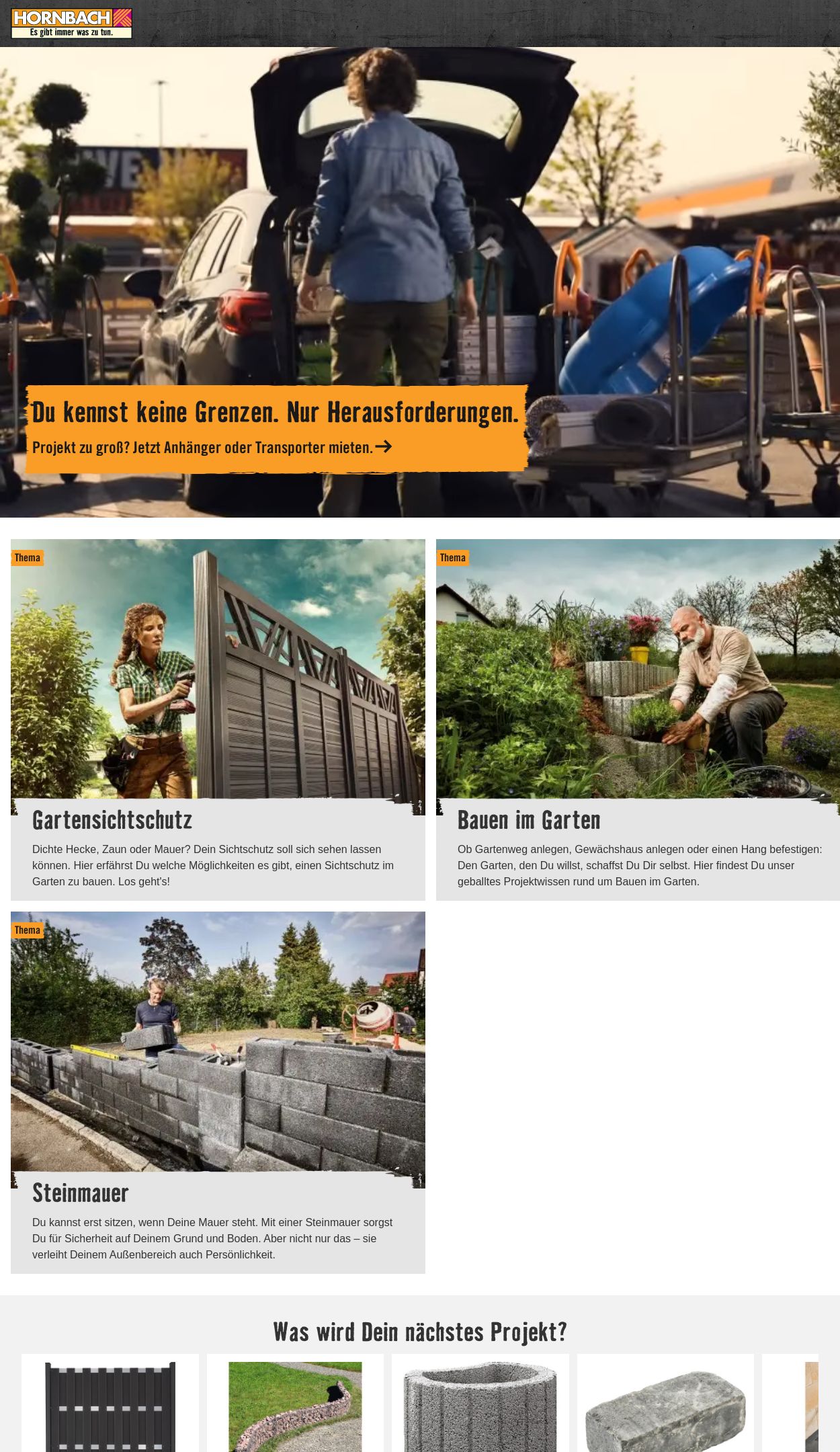 Prospekt Hornbach 22.07.2024 - 31.07.2024