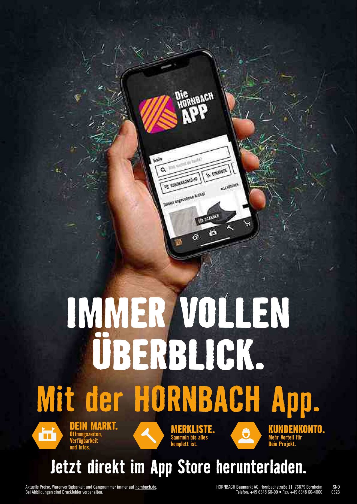 Prospekt Hornbach 01.03.2023 - 31.12.2023