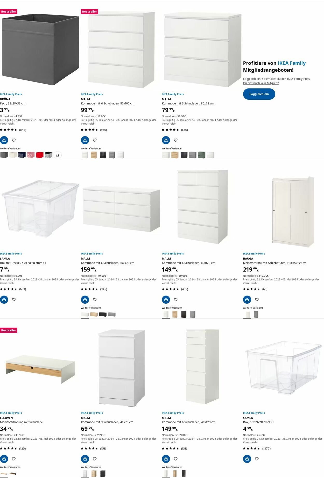 Prospekt IKEA 15.01.2024 - 24.01.2024