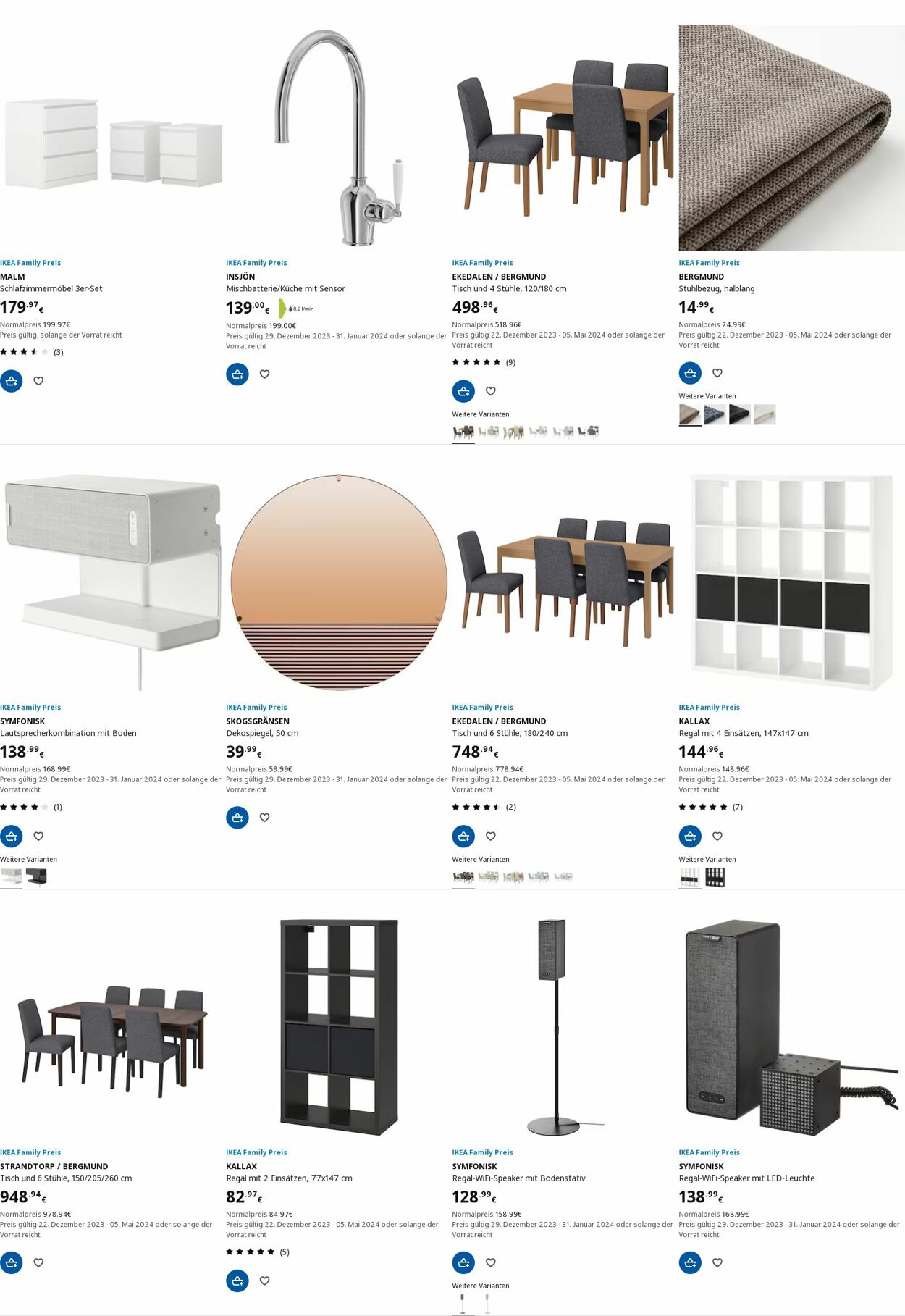 Prospekt IKEA 15.01.2024 - 24.01.2024