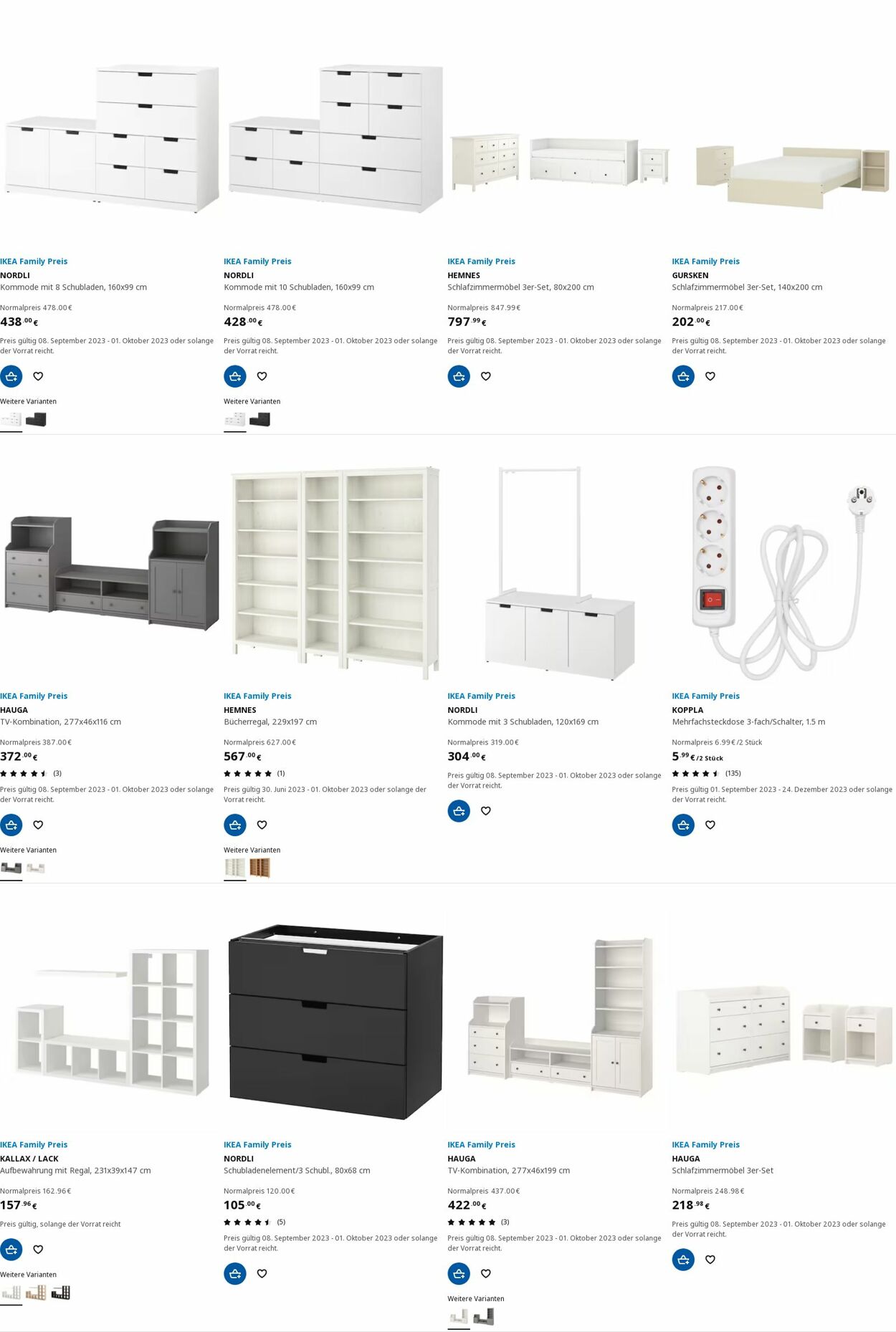 Prospekt IKEA 18.09.2023 - 27.09.2023