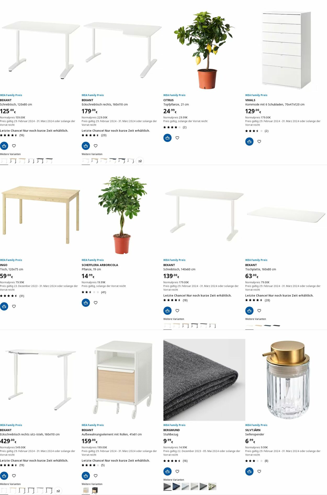 Prospekt IKEA 25.03.2024 - 03.04.2024