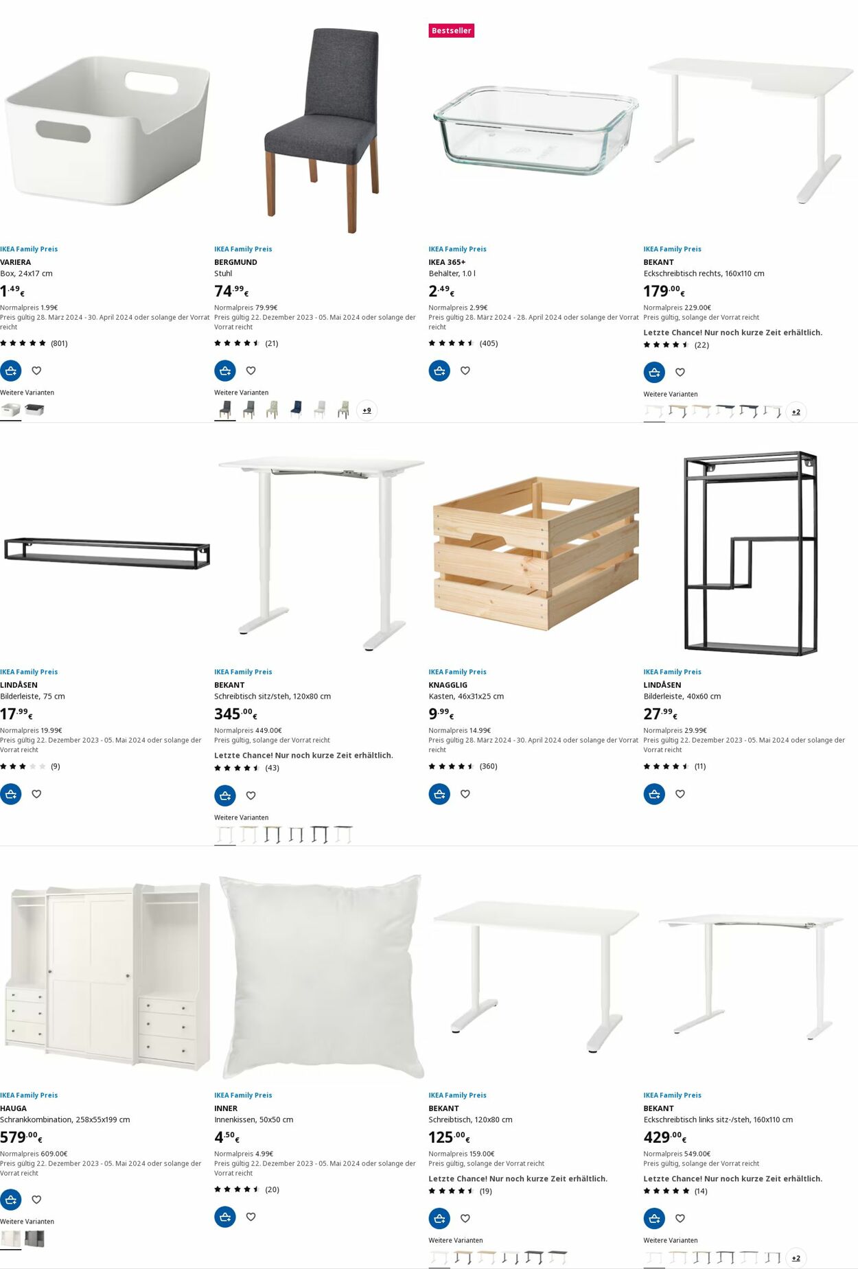 Prospekt IKEA 15.04.2024 - 24.04.2024