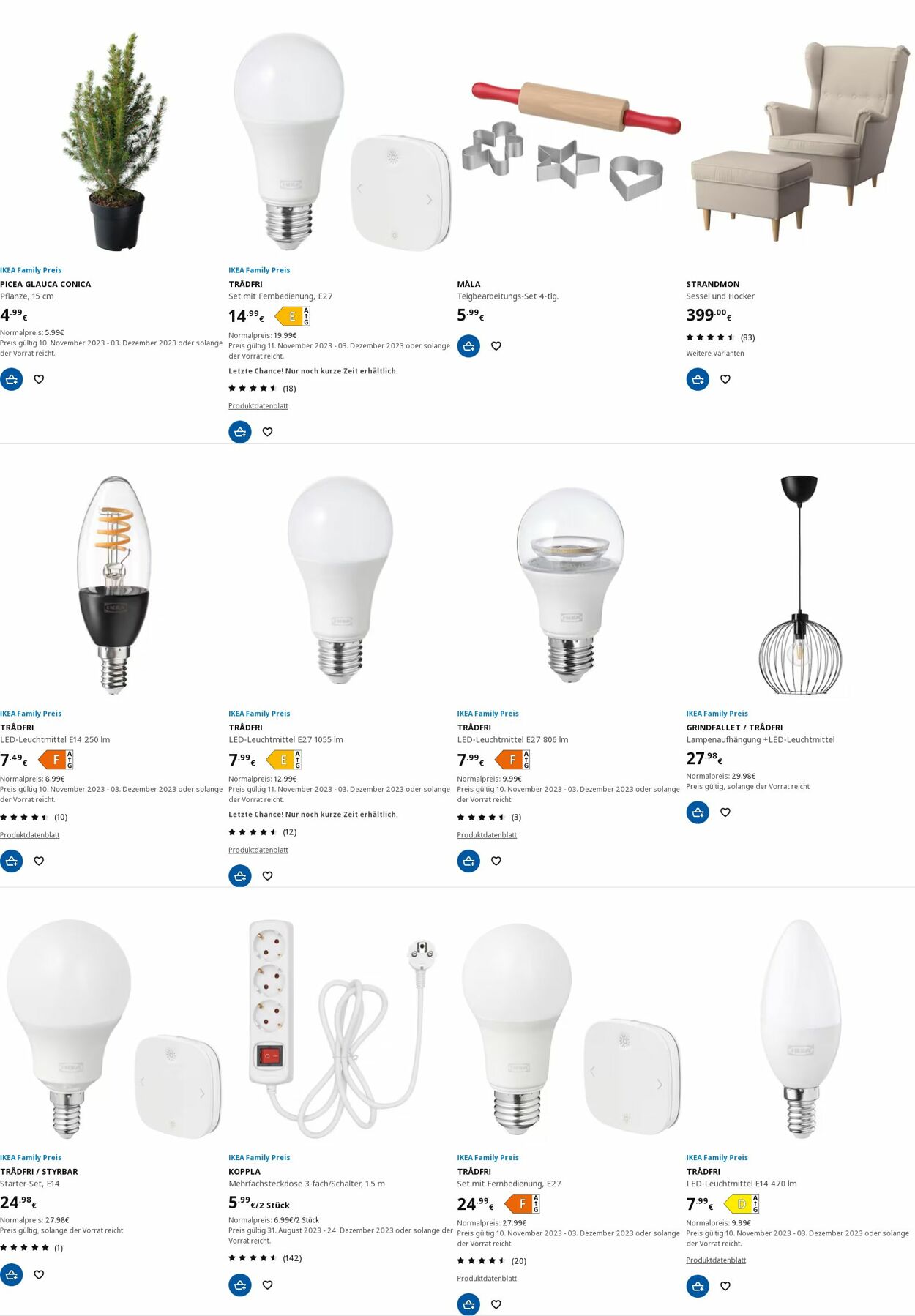 Prospekt IKEA 13.11.2023 - 22.11.2023