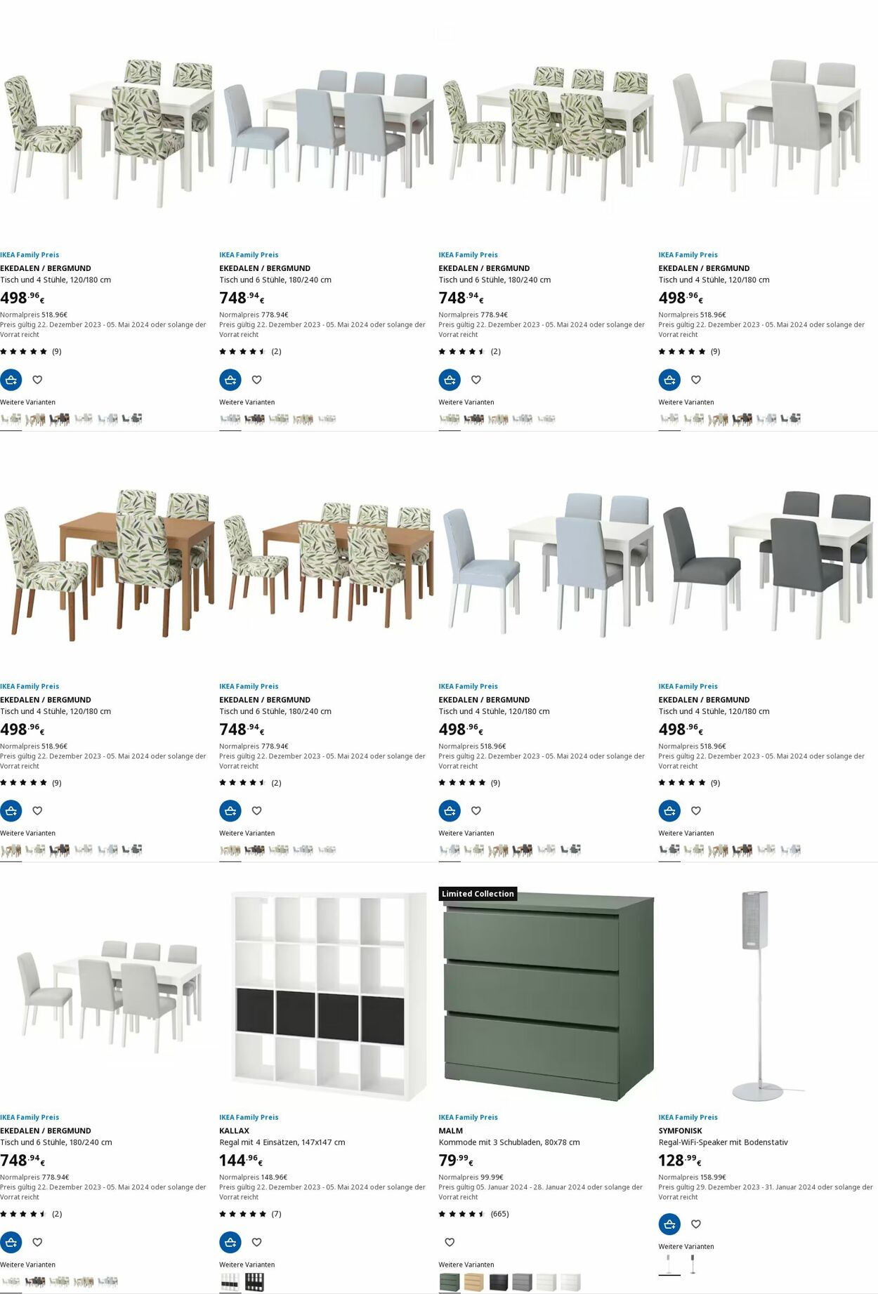Prospekt IKEA 22.01.2024 - 31.01.2024