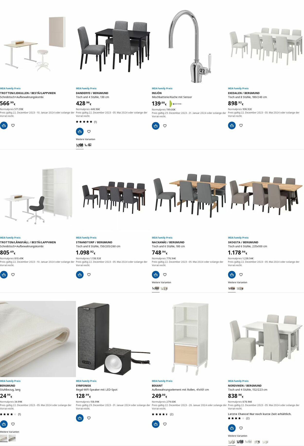 Prospekt IKEA 08.01.2024 - 17.01.2024