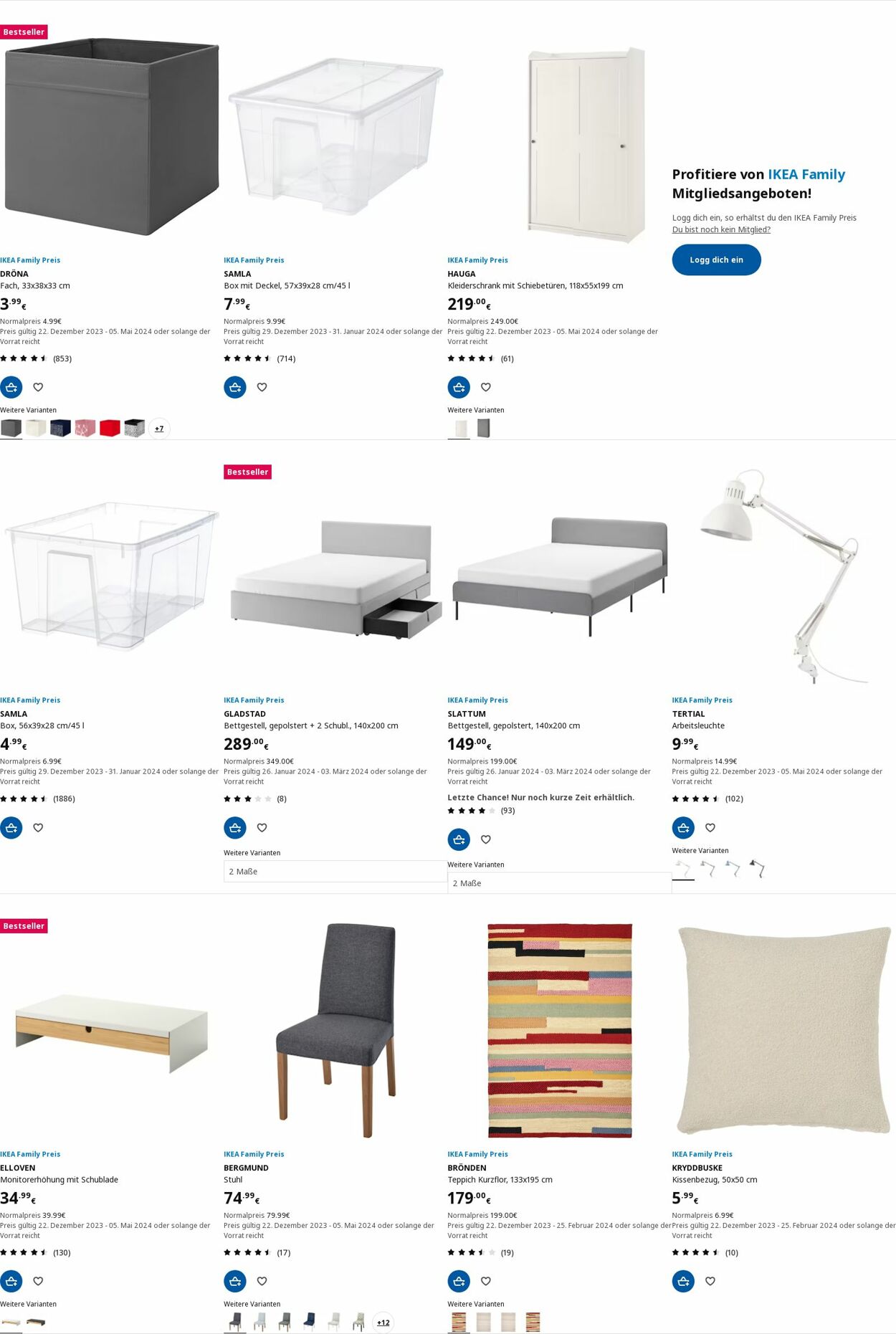 Prospekt IKEA 29.01.2024 - 07.02.2024